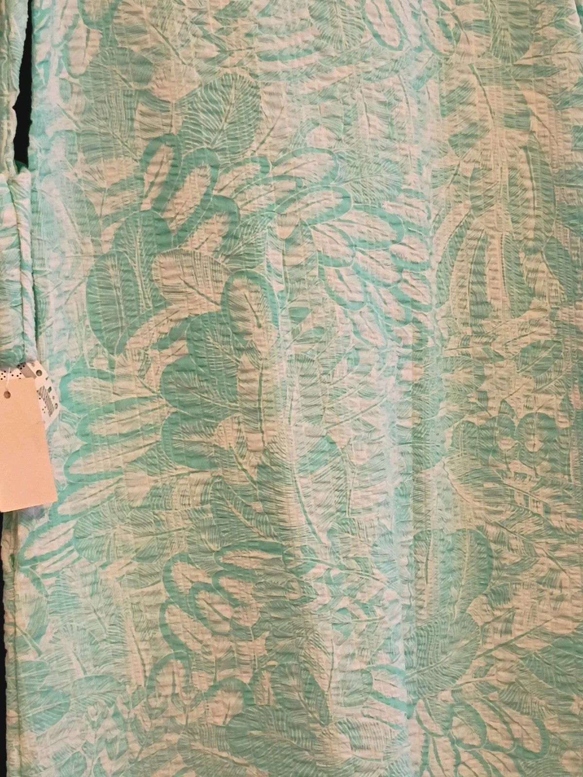 Vtg Elegant David Brown California Long Summer House Dress Gown Robe S USA NWT