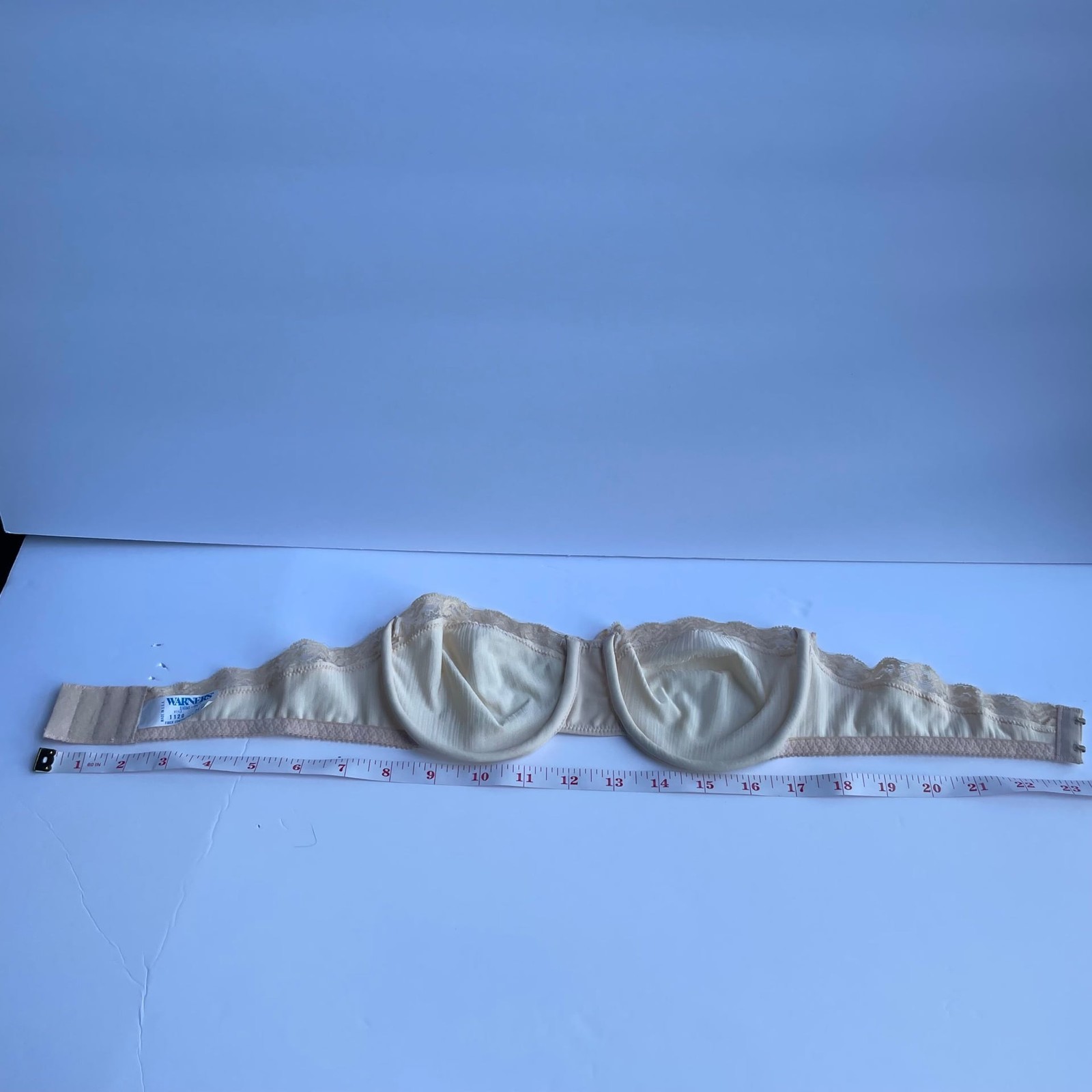 Vintage 1980&rsquo;s Warner&rsquo;s Underwire Strapless Bra 34B Nude Style 1120 RN16396