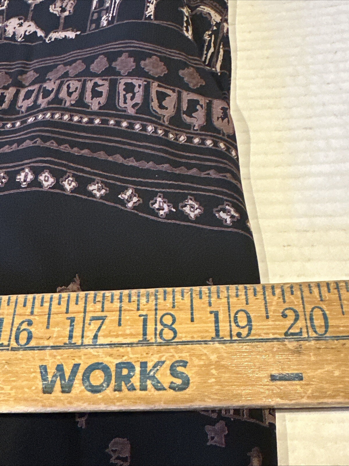 Vintage MELROSE STUDIO Long Jacket Dress Petite Size XL Made in USA