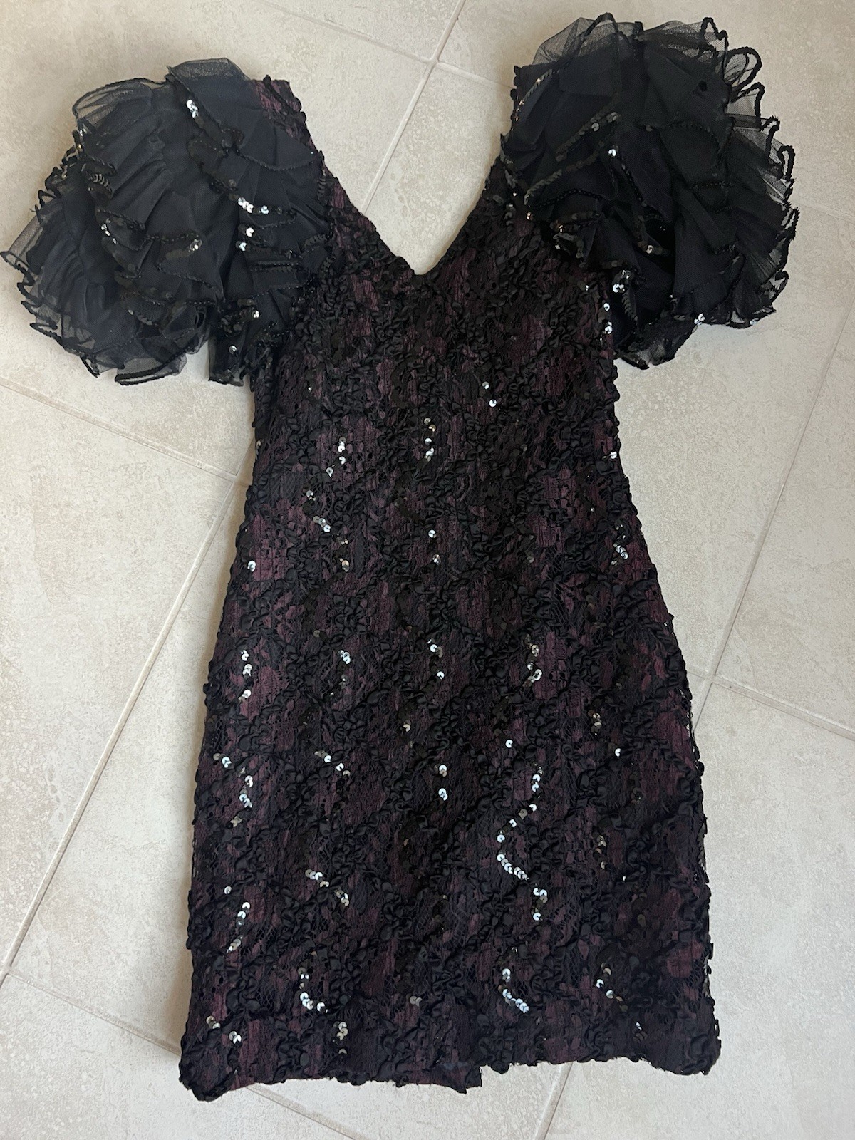 ✨ Vintage 1980s Susan Roselli for Vijack Cocktail Party Dress ✨size 5/6