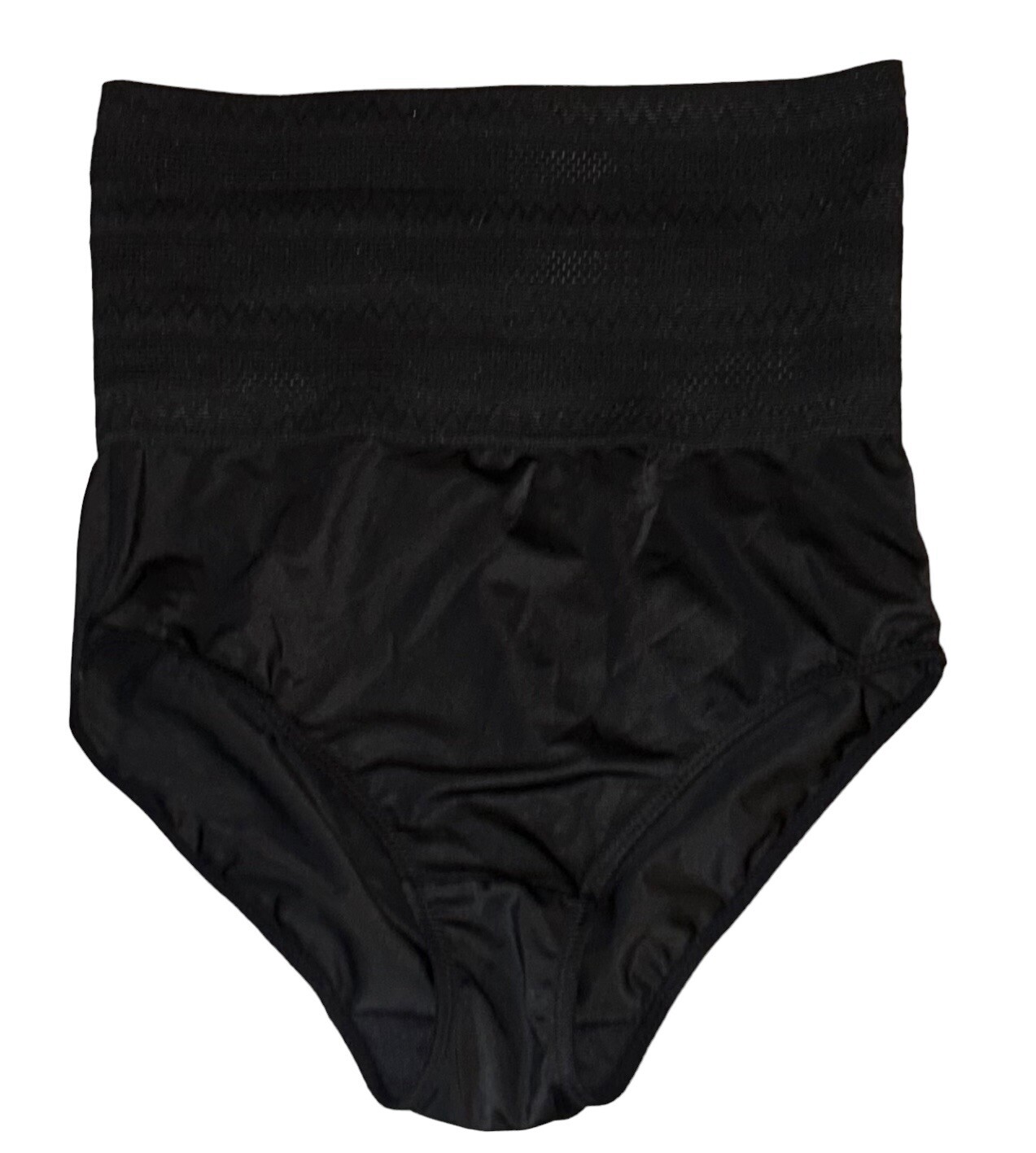 Marilyn Monroe Black High Waisted Girdle Shaper Panties Womens L