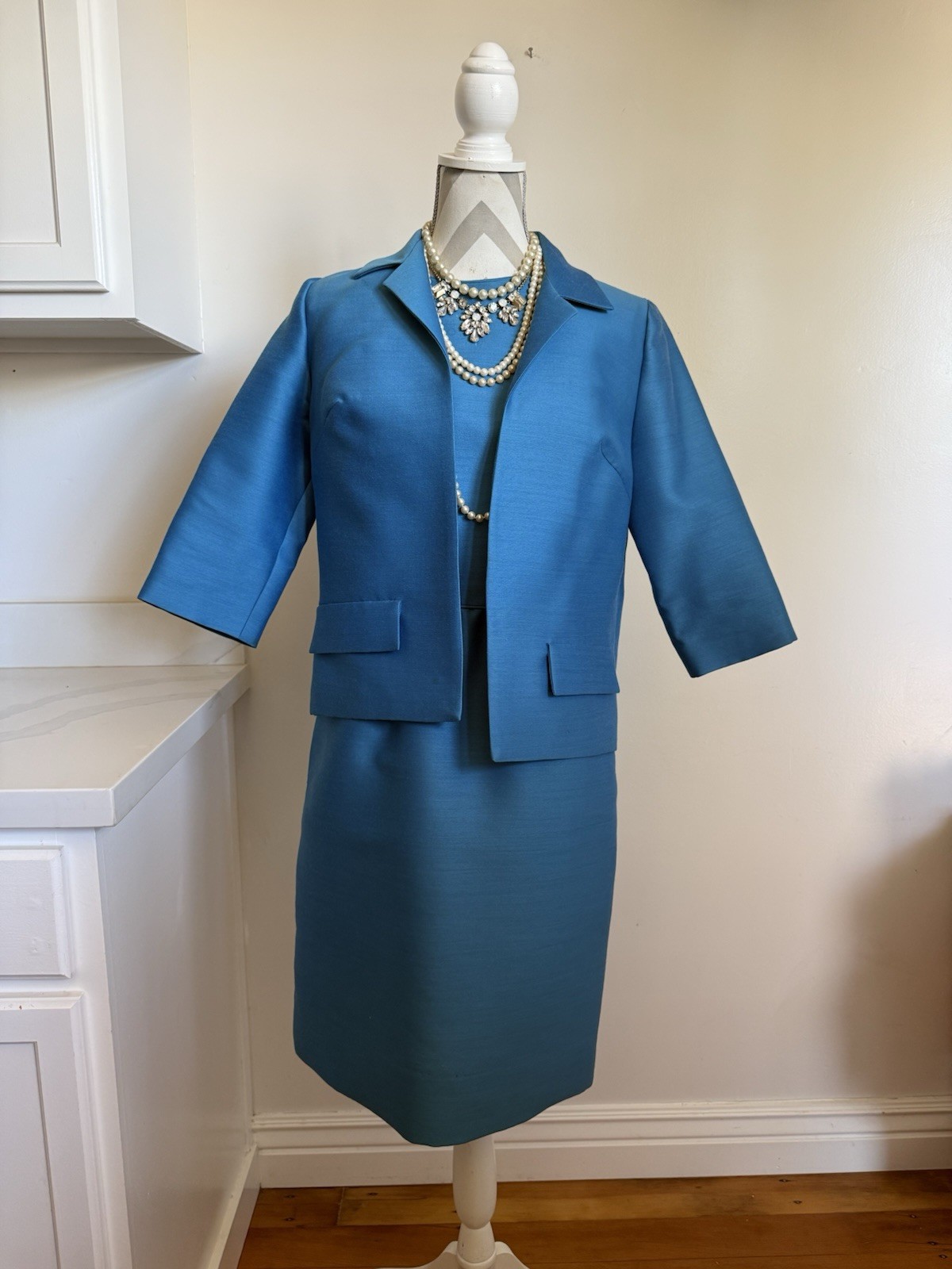 Vintage 50’s 60s Fred Rothschild of California 2-Piece Dress & Jacket Blazer Set