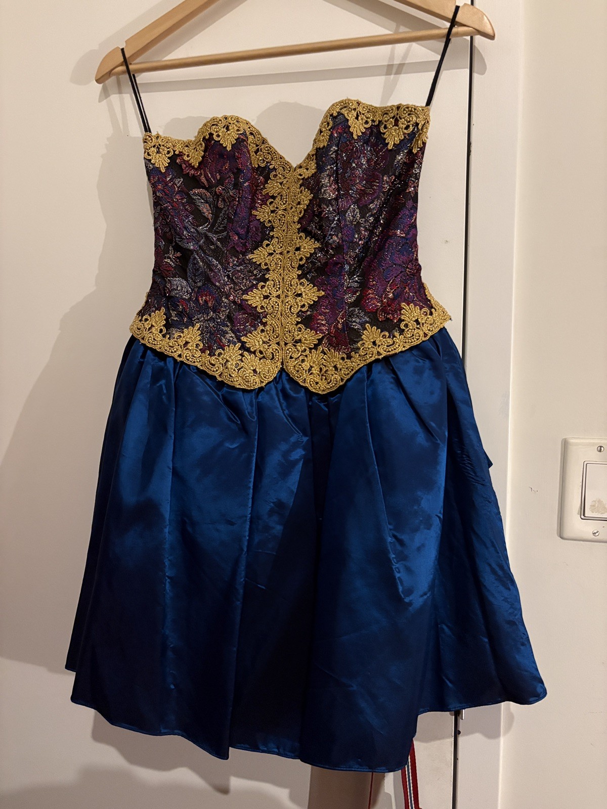 Vintage 80s Mini Prom Party Formal Dress Alfred Angelo Flirtations Bustier XS