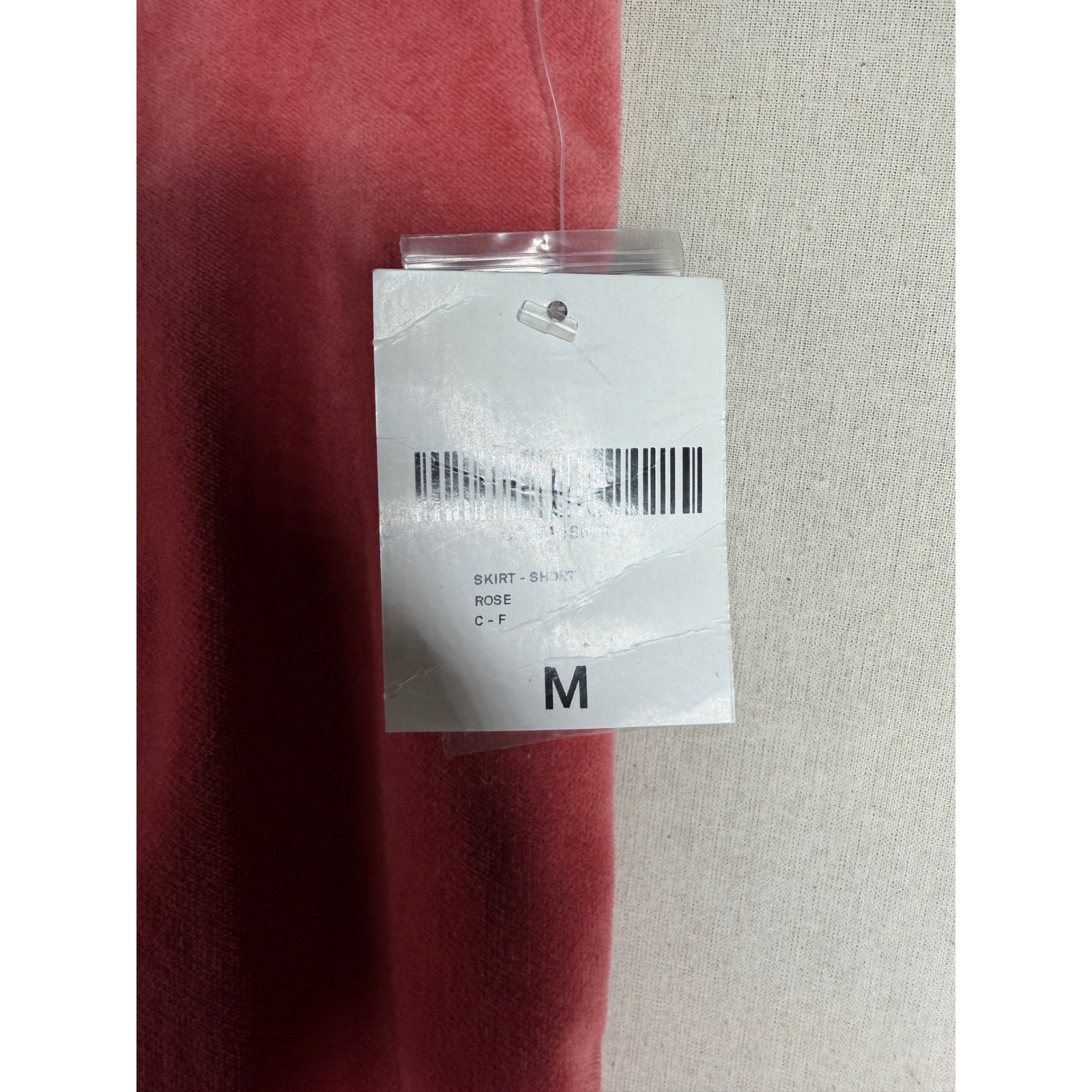 NWT Forever 21 Button Side Mini Skirt size Medium In Rose
