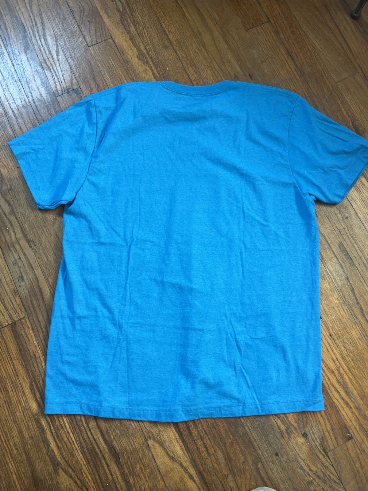 Vintage Y2K Style Ocean Current Blue Surf Hawaiian Ocean Beach T Shirt Size L