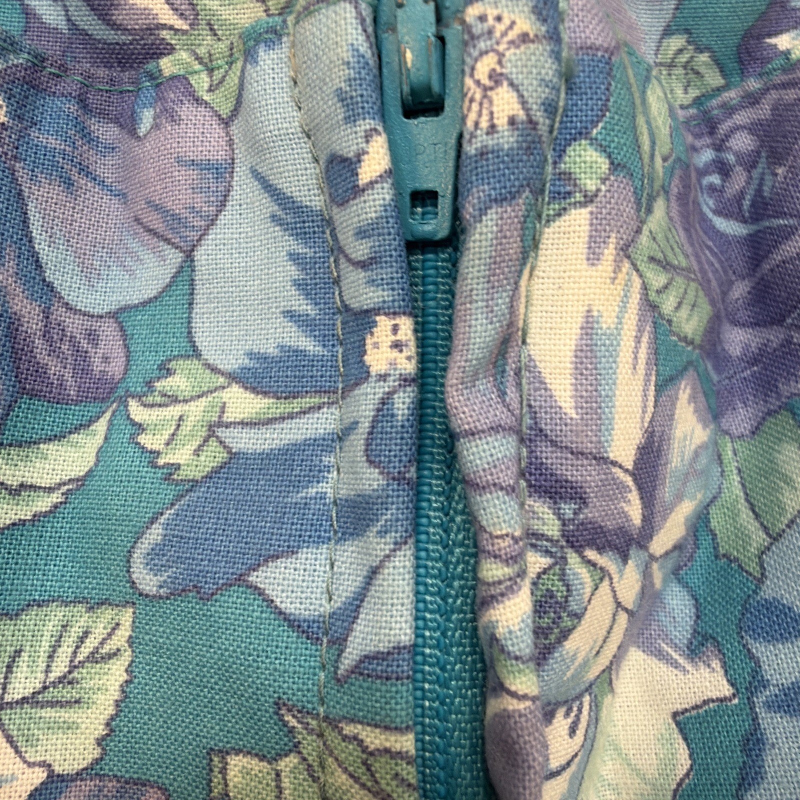 Vtg Laura Ashley Dress Medium Strapless Ruffle Tiers 90s Floral Blue Cottagecore