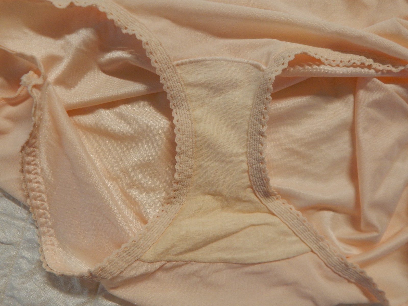VTG Bali Panties Satin Brief Shaper Granny Panty, Size XXXL 35/36, Style 8500