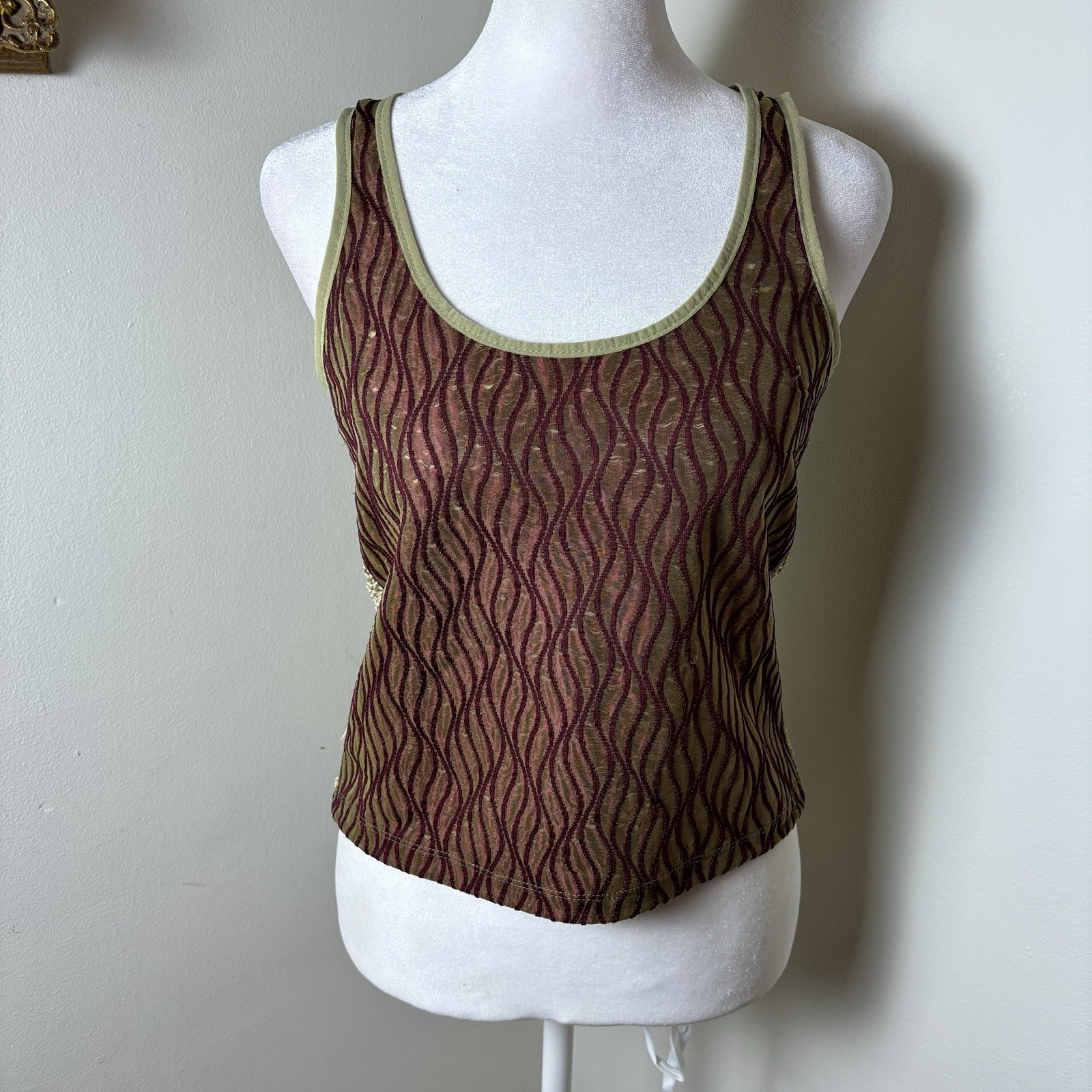 RARE Custo Barcelona Women&rsquo;s Vintage Tank Top Size Small