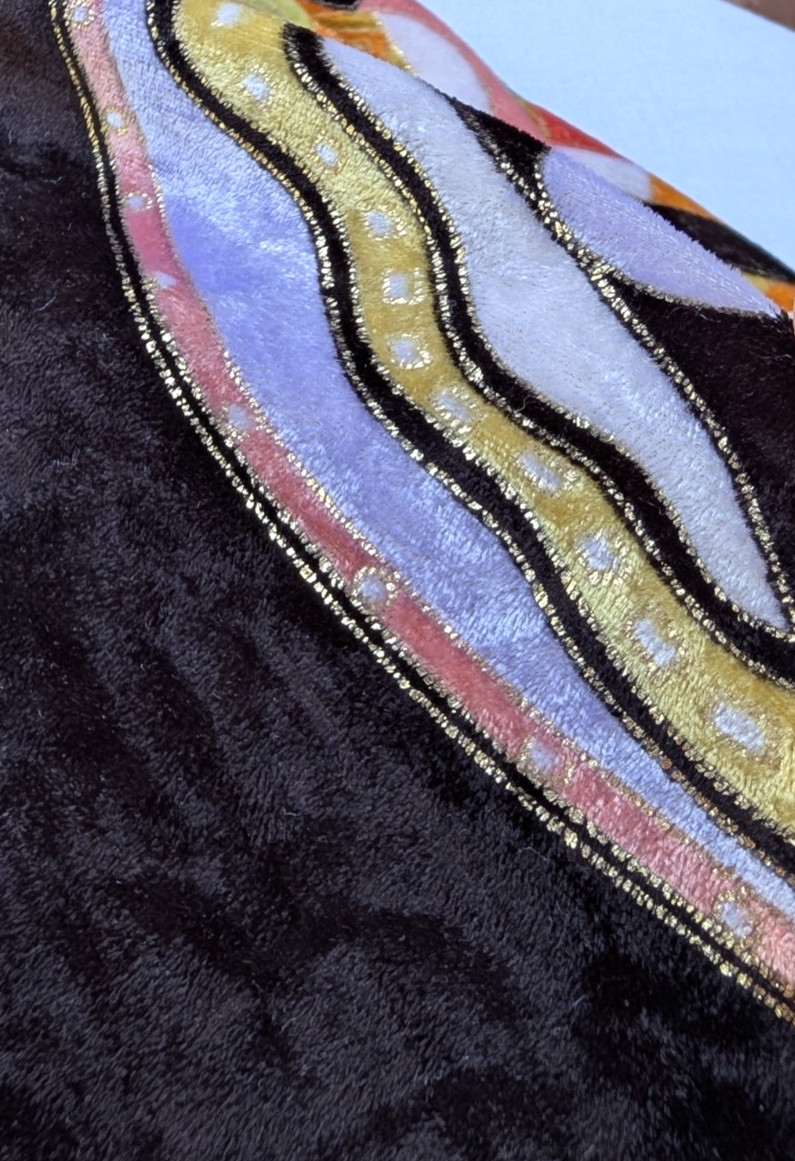Vintage 90&rsquo;s Gianni Versace couture Velvet leggings stretch pants sz 44 S or XS