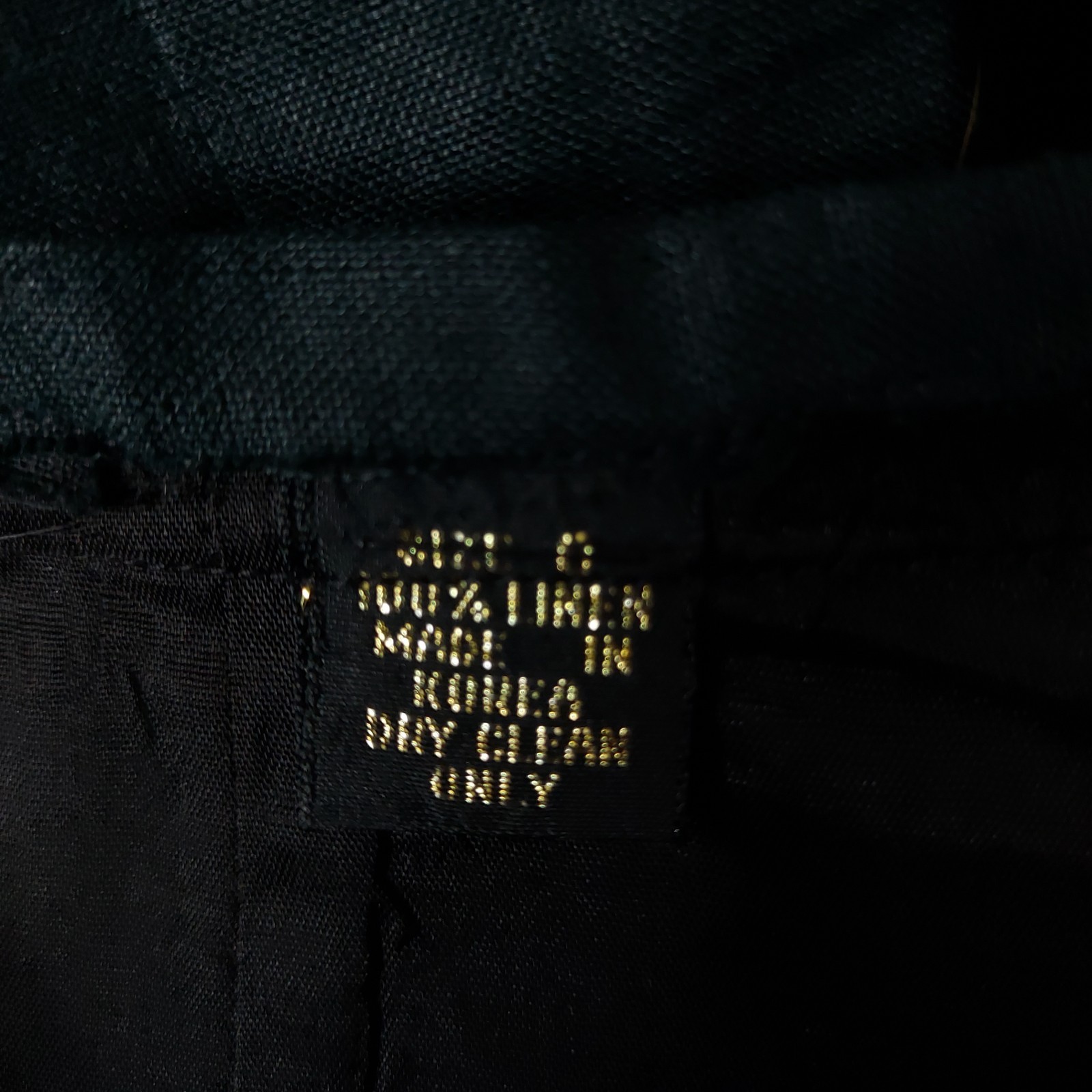 Linen Suit Double Breasted Jacket Blazer Pencil Skirt Off Black Green Vintage
