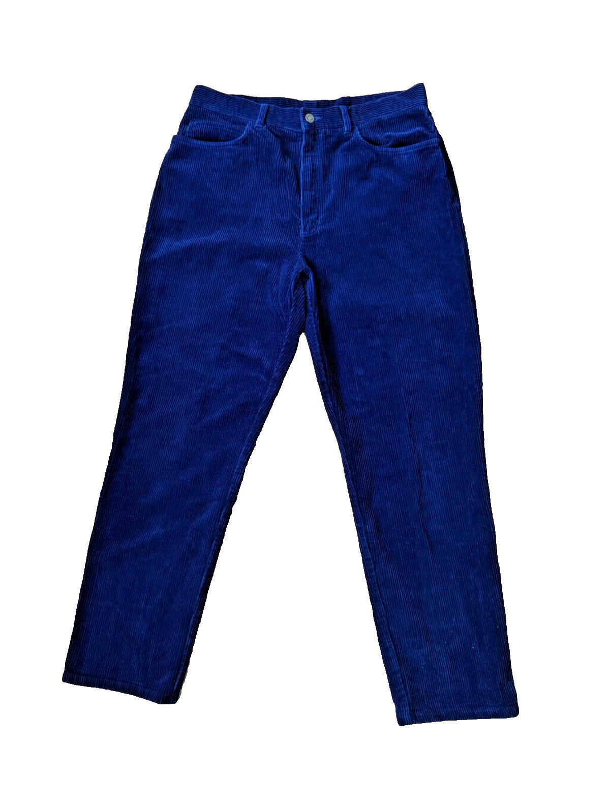 VINTAGE 1990s Jones Wear Sport Blue Corduroy Classic Fit Pants Women&rsquo;s Sz 12