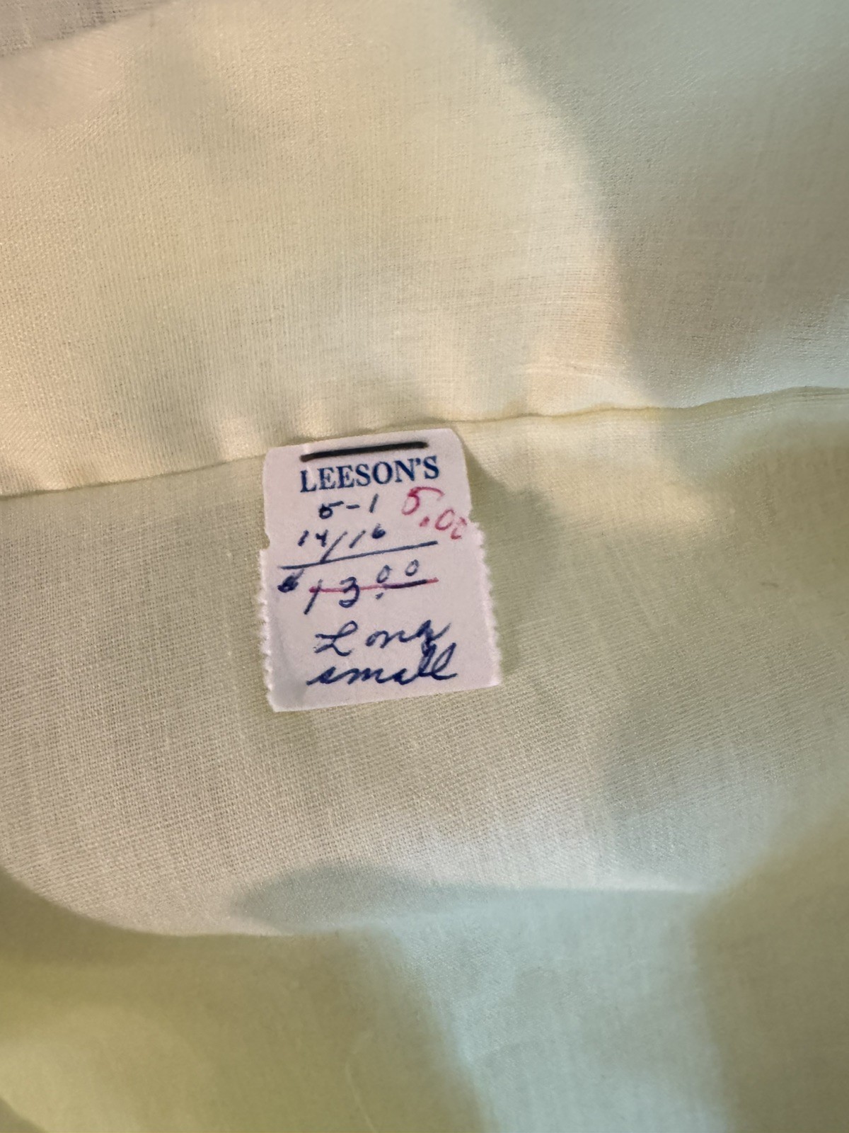 Vintage Yellow Embroidery Top 3 Button Down NightGown – Small 52”Long