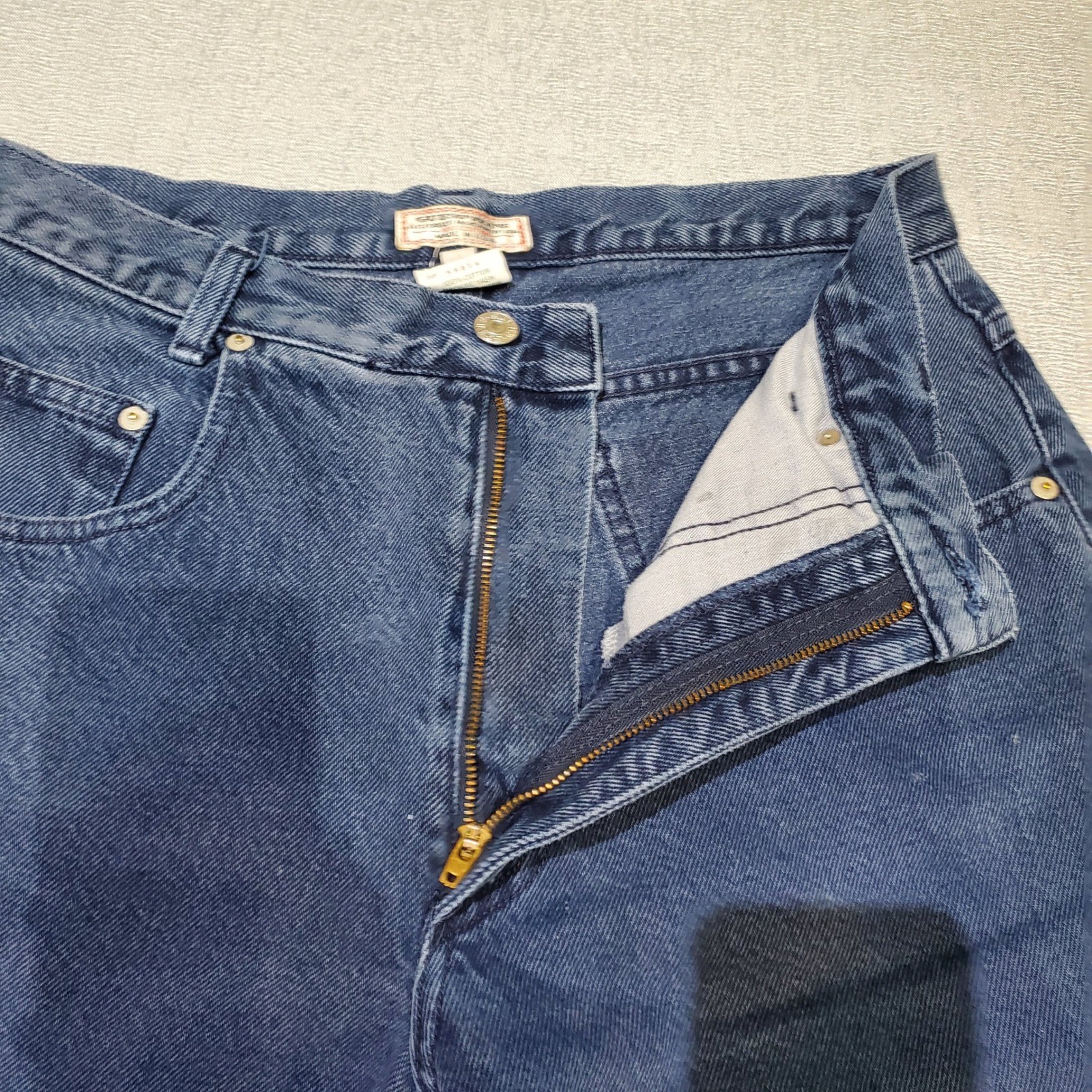 VTG 90s Guess Jeans Georges Marciano Made in USA High Rise Mom Jeans Size 33