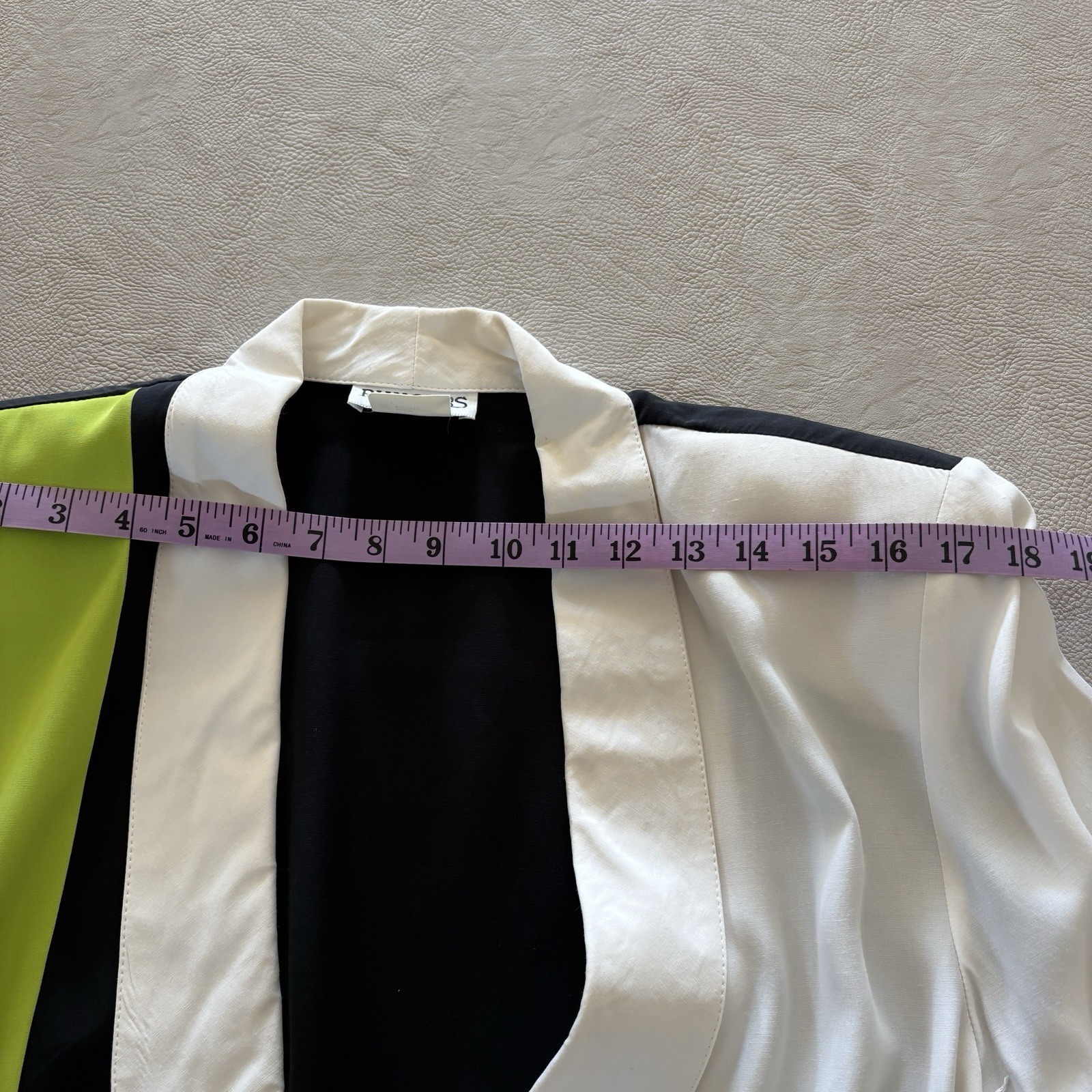 Colorblock Blazer Womens Large 90s Retro Avant Garde Harlequin Funky Bold