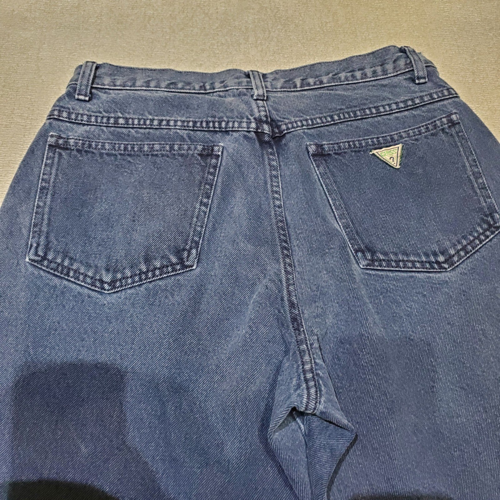 VTG 90s Guess Jeans Georges Marciano Made in USA High Rise Mom Jeans Size 33