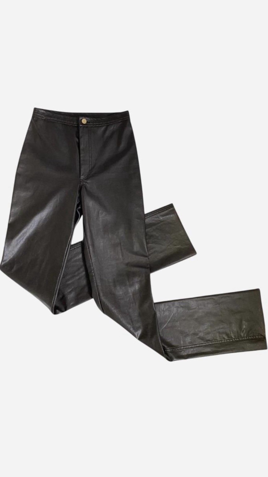 Rare Vintage Frederick’s Of Hollywood Black Vinyl Disco Pants