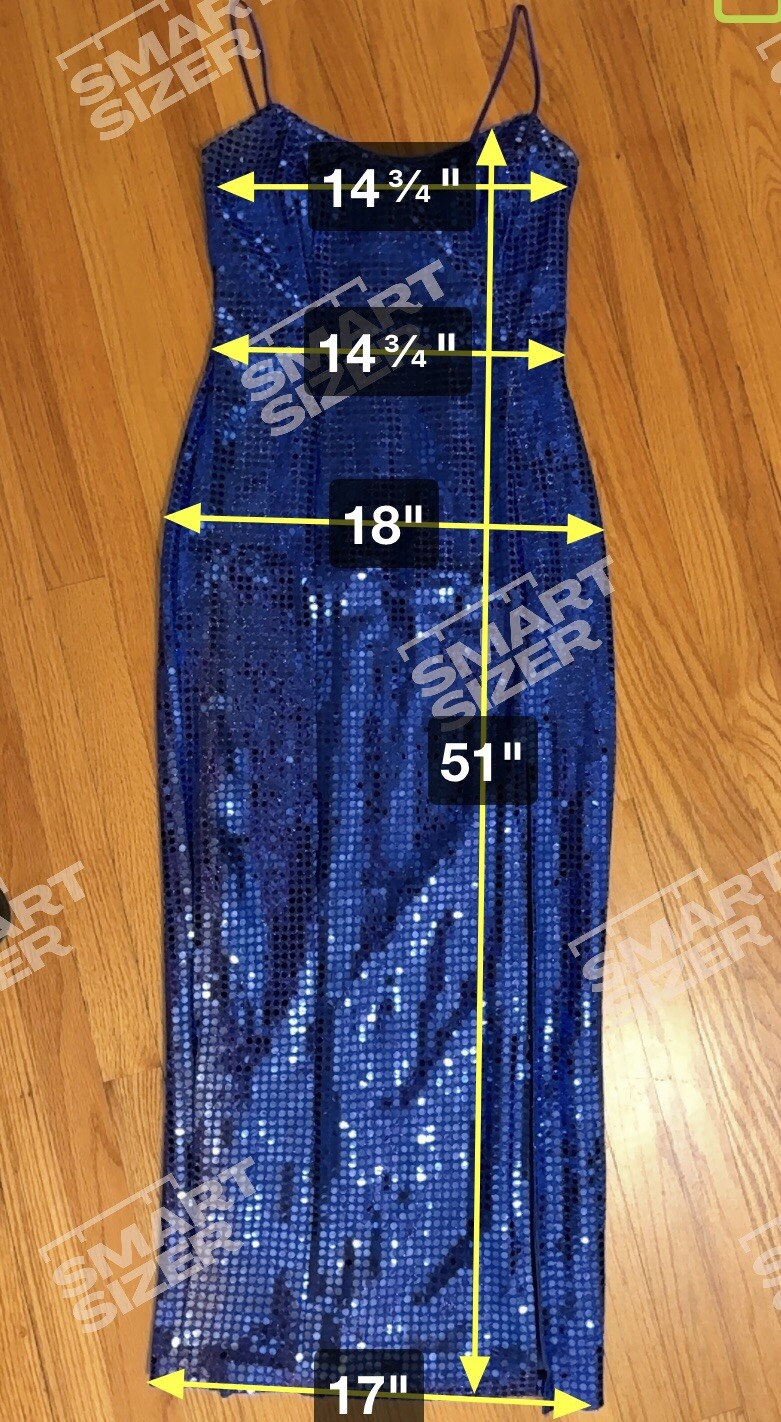 1990&rsquo;s LA Glow Blue Metallic Blingy Sequined Zipper Dress Gown Juniors 9/10