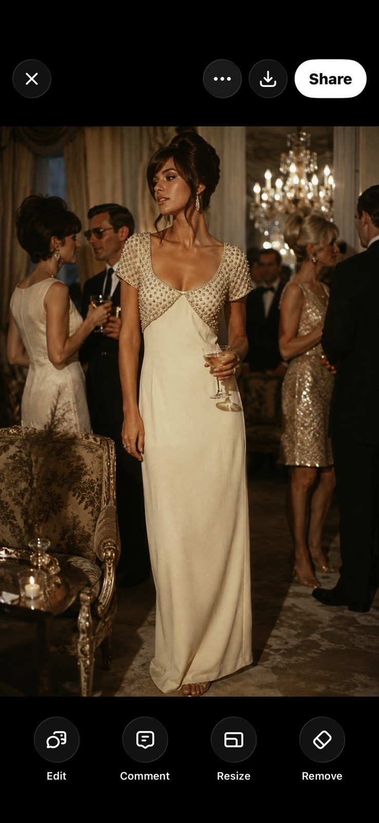 1960S Victoria Royale Limited Column Dress Perfect For Cocktail Wedding 6
