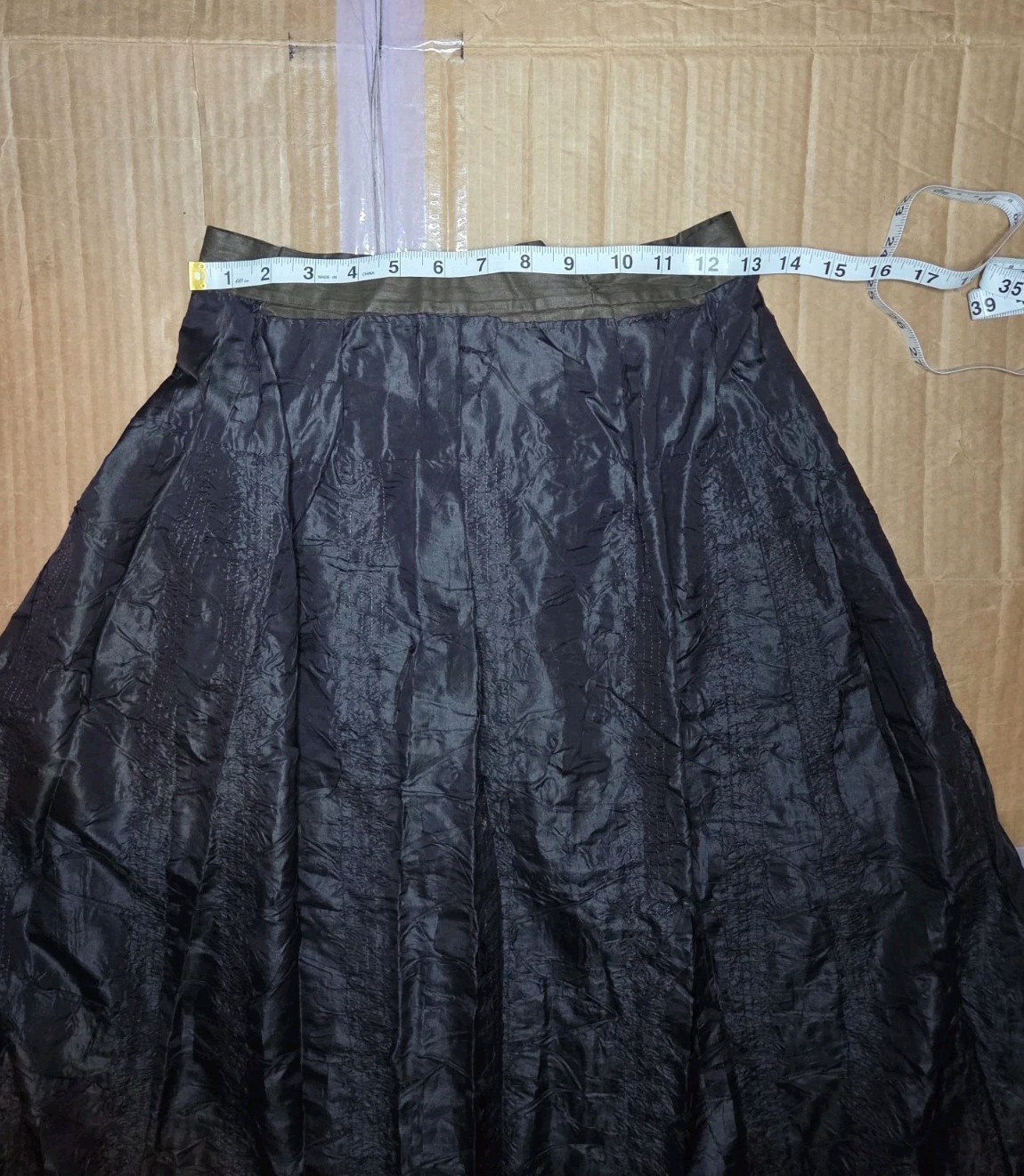 Midnight Blue Victorian Silk/Taffeta w/ Pink Stitch Ruffle Walking Suit SALVAGE