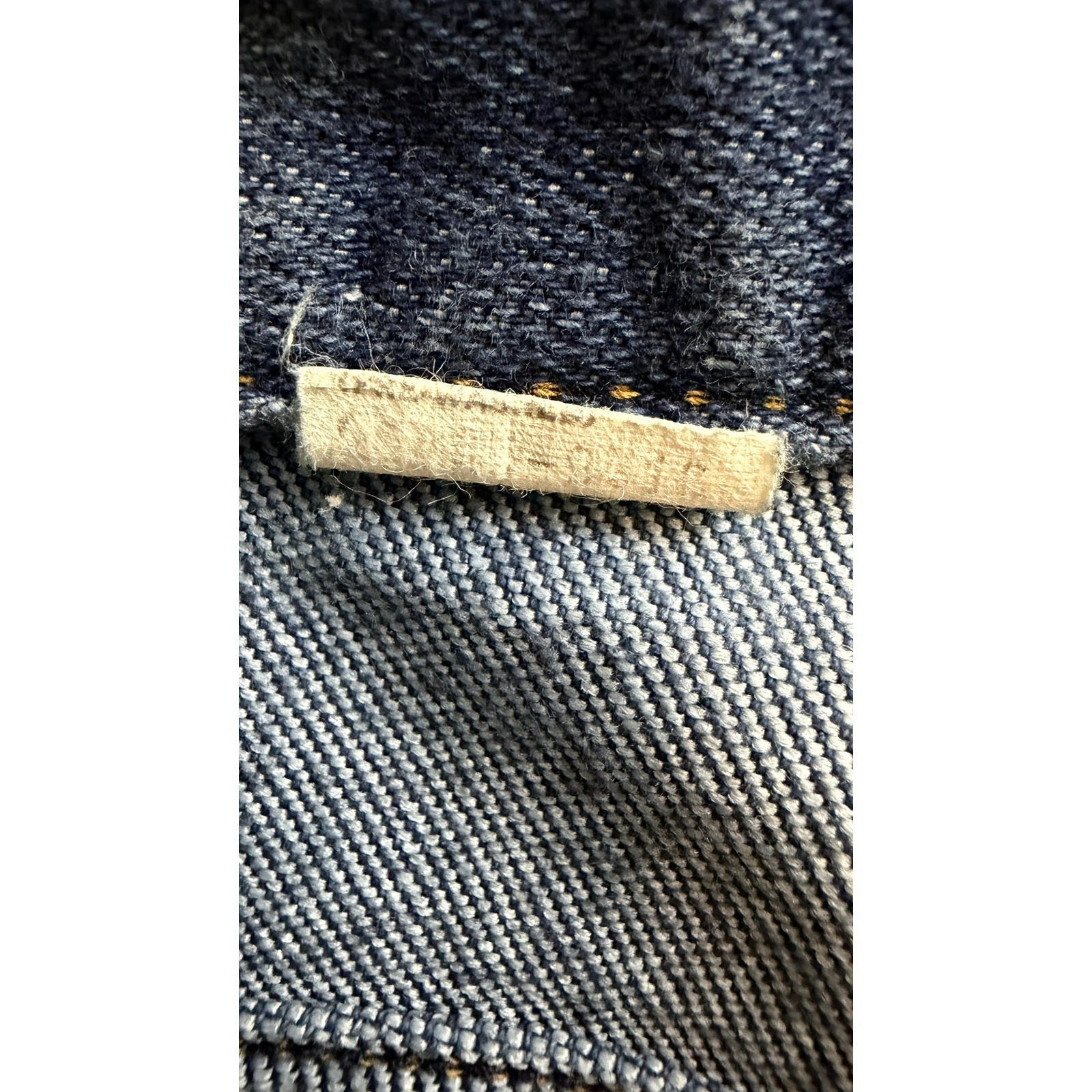 Levi&rsquo;s Plowboy Jeans 26 Vintage High Rise Straight Leg Dark Wash Denim Pants 70s