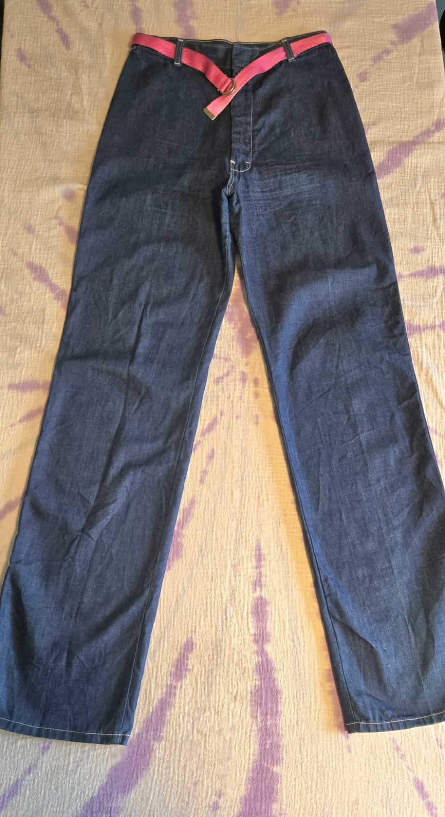 Rare Vintage Deadstock Live Ins 70s Womens/Juniors Highwaisted Straight Leg Jean