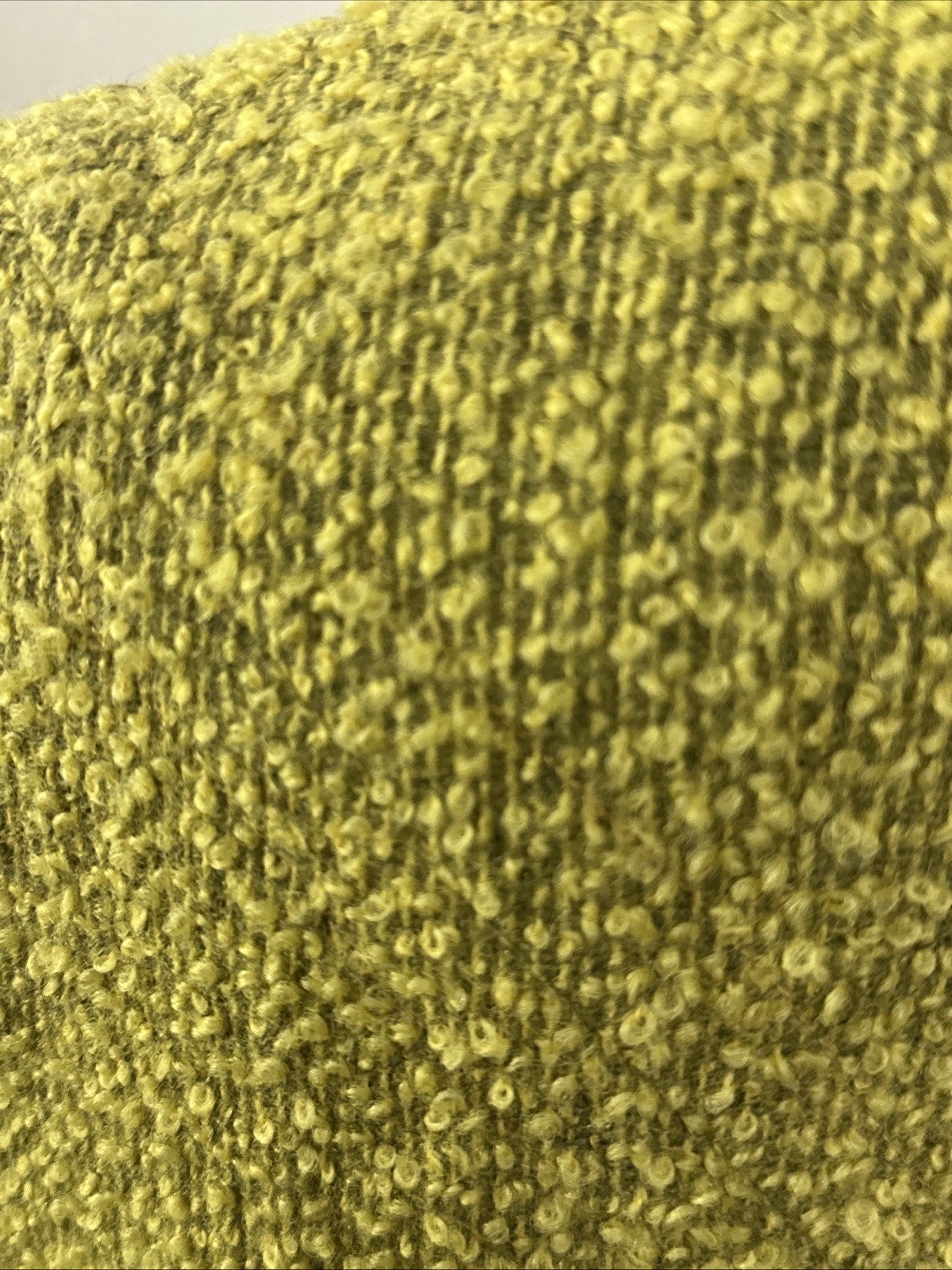 Vtg Jordan Marsh Boston Long Chartreuse Coat