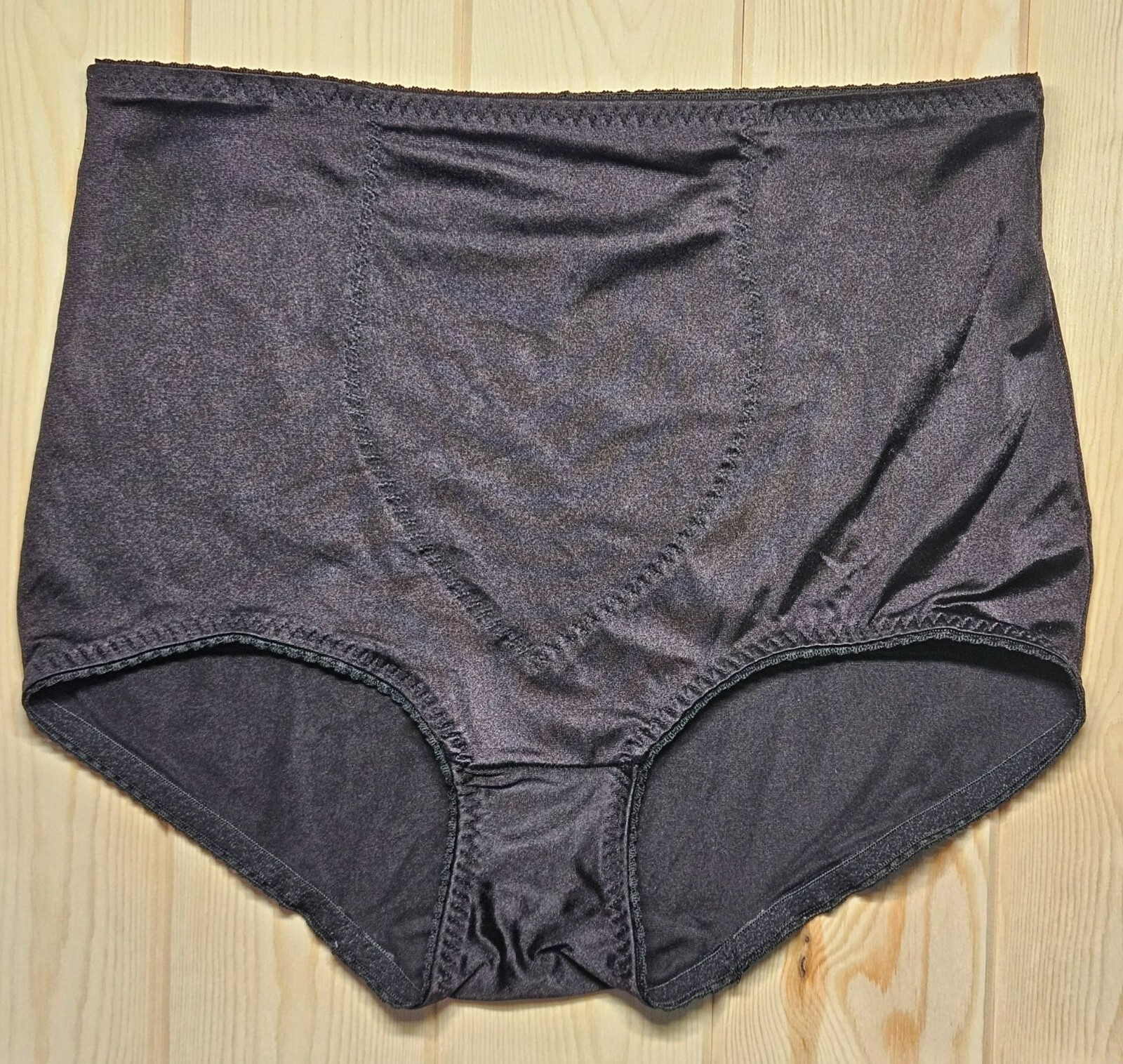 VTG Cupid Panty Shapewear Briefs 2XL Black Panties Tummy Control Shaping Girdle