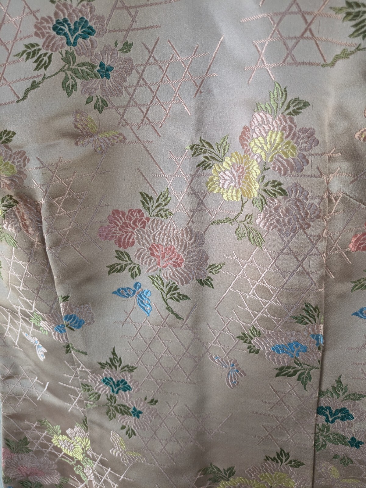 1950s/60s Dynasty Made In Hong Kong British Crown Colony Size 10 Asian Dress