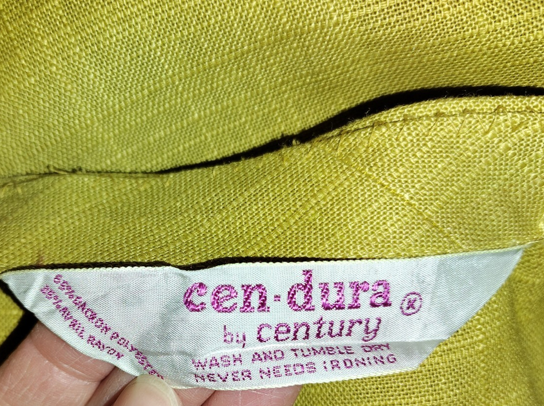 Cen-Dura By Century Vintage Skirt 24 Inch Waist ~ 25 In Long Rare Piece Nice