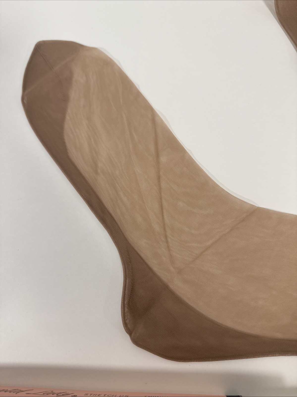 Vintage Mojud Magic-Motion Nylon Stocking Sz 10.5 Lot Of 2 Reinforced Toe