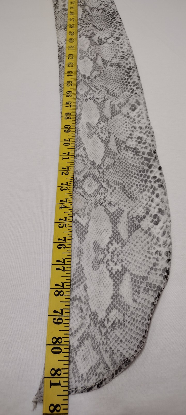 Vintage 80s Gray Snakeskin Chiffon Dress Ruffles Flamboyant Dolly Busty Size S/M