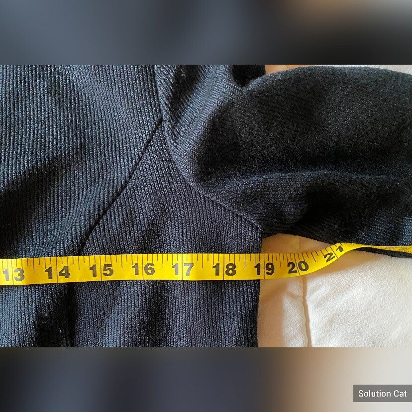Jeffrey & Dara Knit Sweater Jacket Women’s 6 Trimmed Gold Buttons Vintage