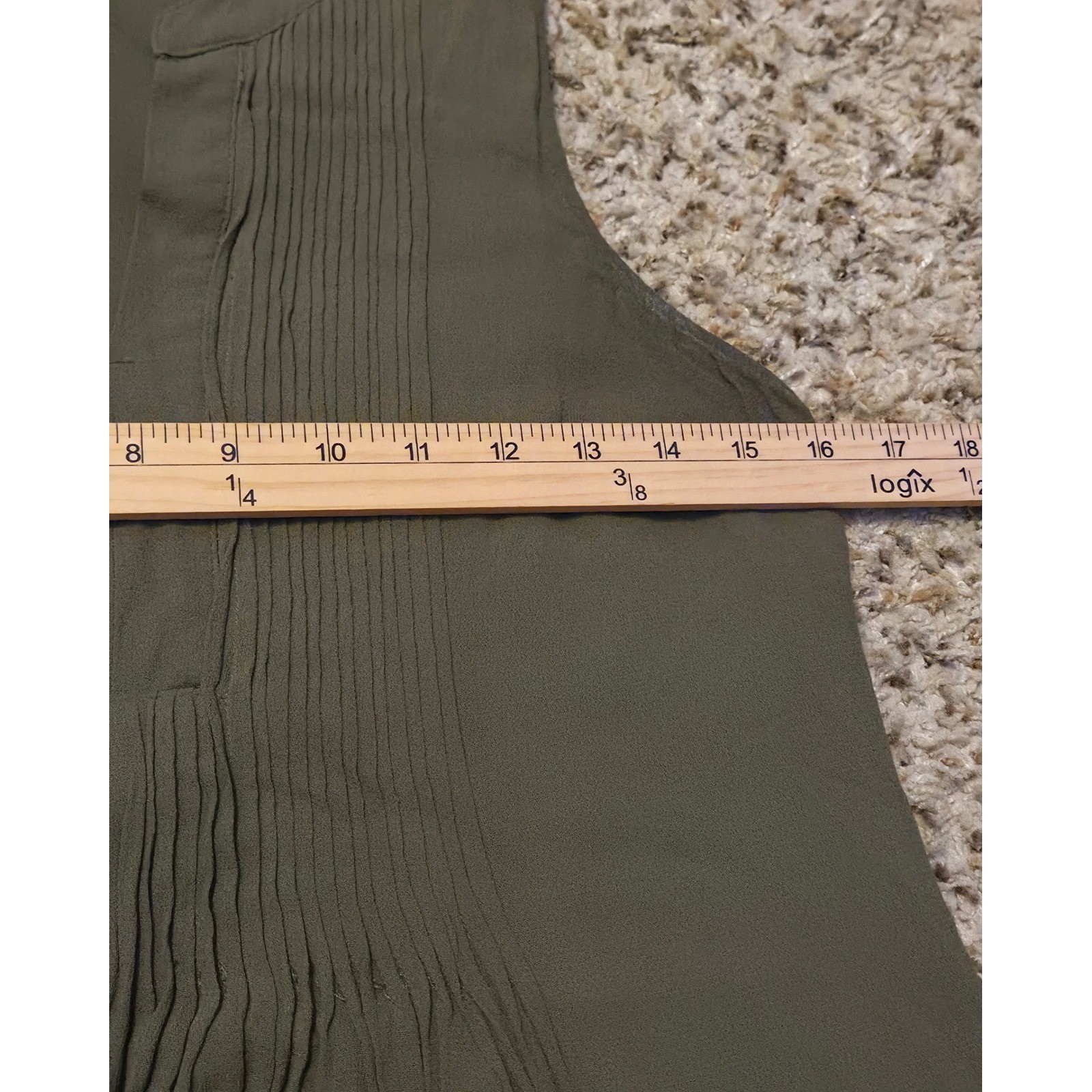 Old Navy Pintuck Pleating Sleeveless V-Neck Swing Dress Women&rsquo;s Size Small