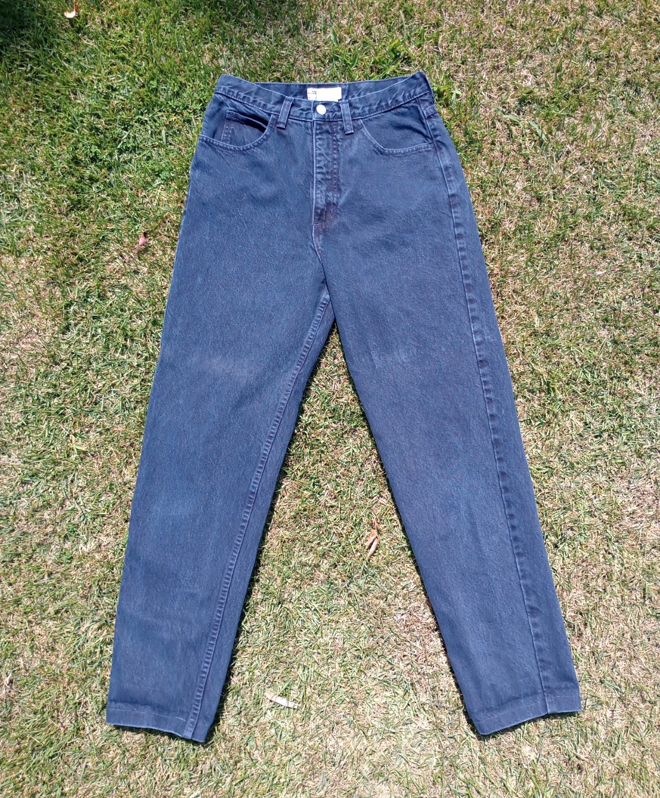 1980s -90s GUESS Women&rsquo;s 31W,29L Navy Jeans, Guess by Georges Marciano