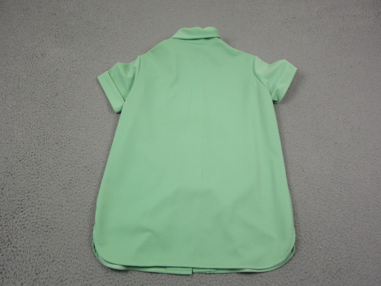 Vintage Disco Shirt Pants Set Womens 13/14 Green MOD Leisure 60s 70s Pantasticks