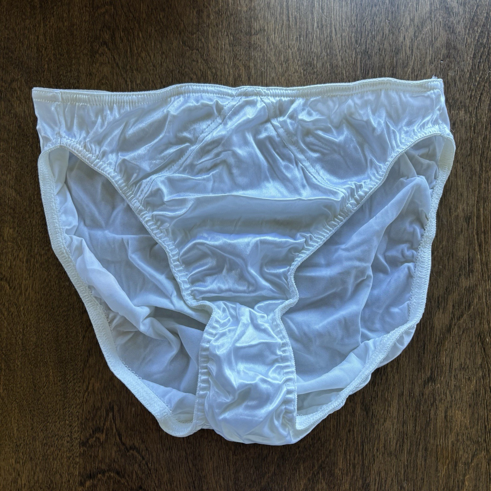 Vtg Victoria&rsquo;s Secret Second Skin Hipster Brief Panty Medium White 11/96 NWOT