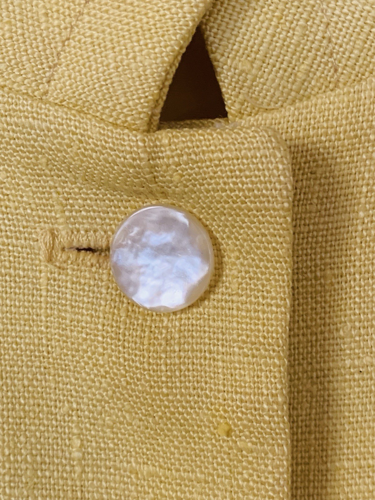 Le Clique mod 1960s Yellow Women&rsquo;s Suit Jacket blazer S