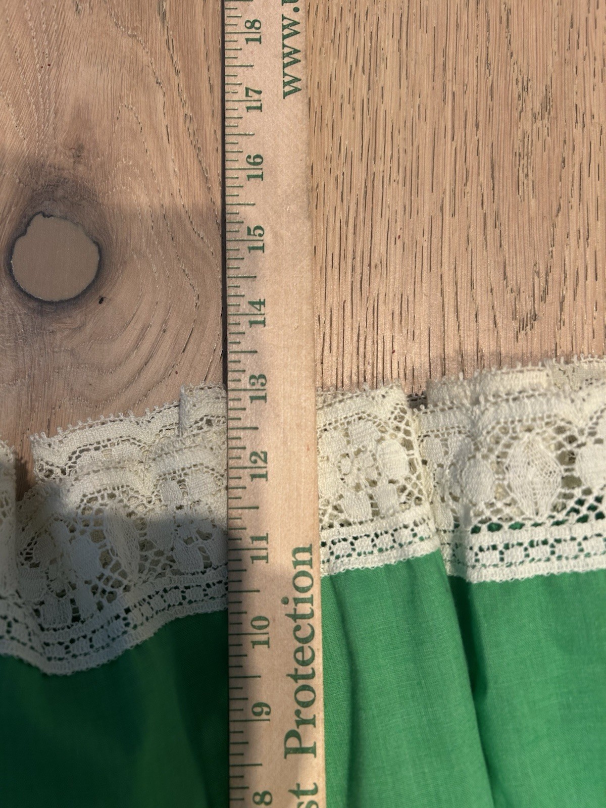 Vintage 1970’s Denise L Dress Women’s Green Halter Lace Maxi Everyday