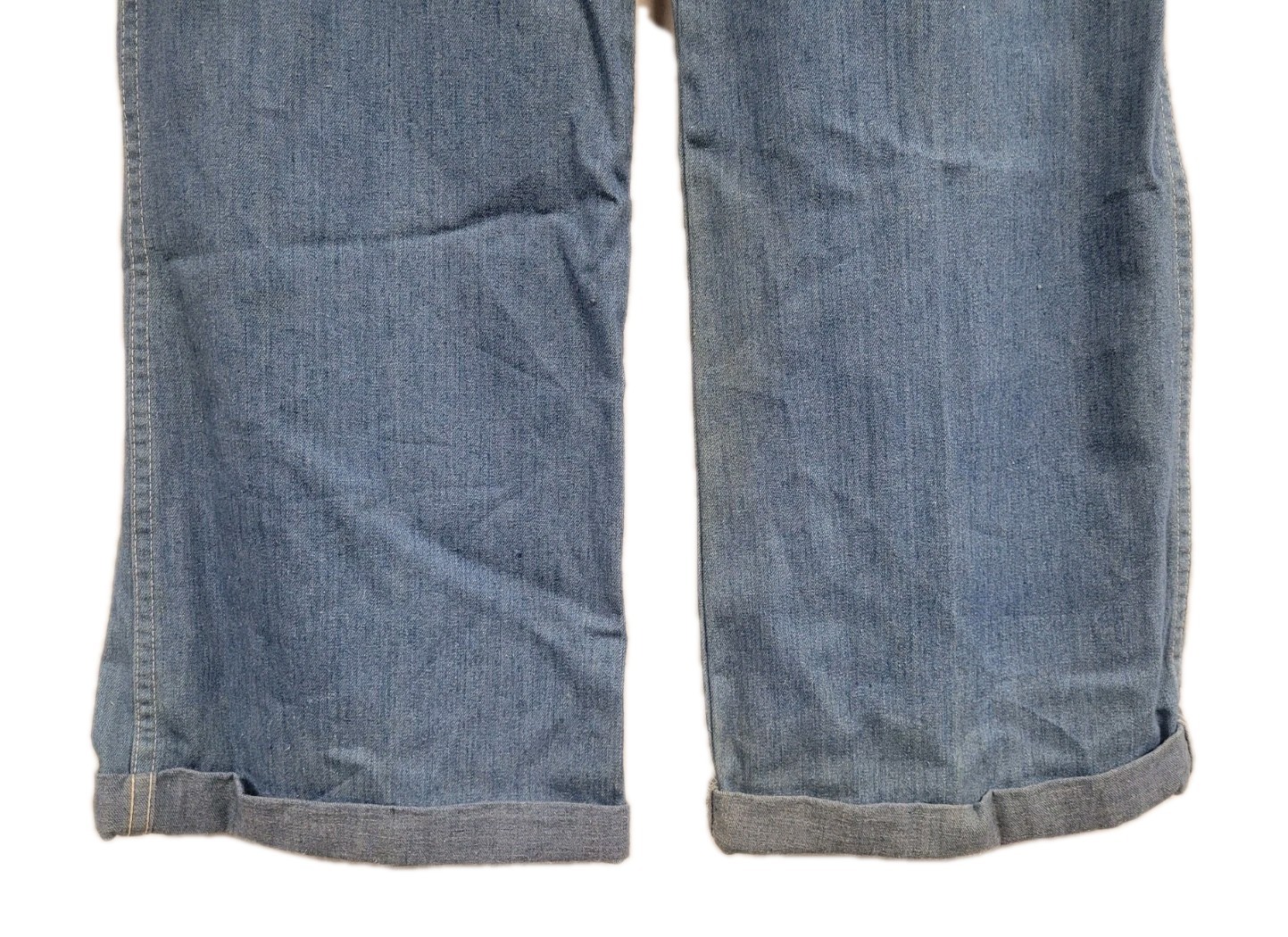 WOMENS VINTAGE MAVERICK JEANS 70s BELL BOTTOM FLARE DENIM HIGH WAISTED 25X32