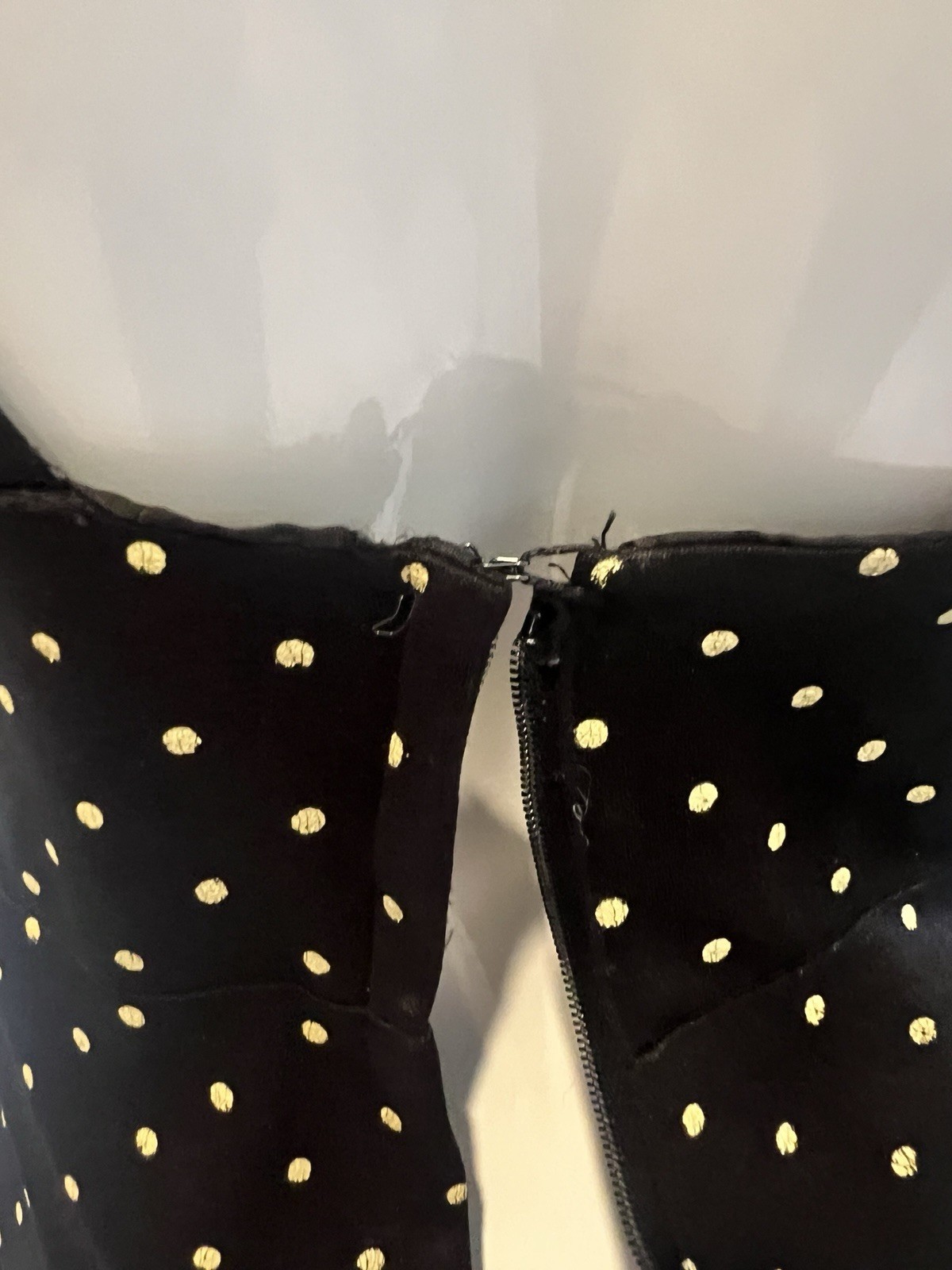 Young Edwardian Arpeja 60’s polka dot halter Neck Sexy back Dress