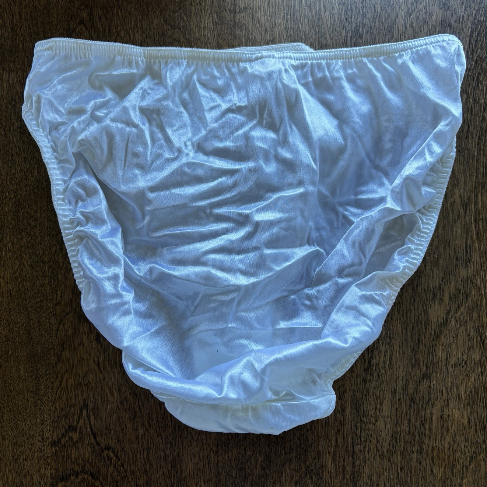 Vtg Victoria&rsquo;s Secret Second Skin Hipster Brief Panty Medium White 11/96 NWOT