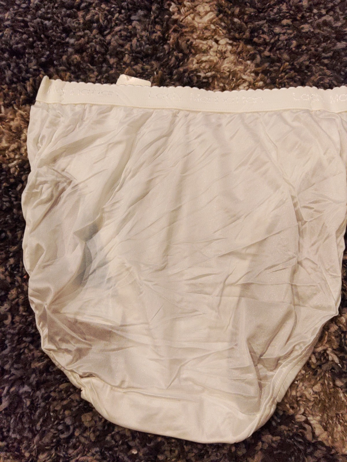 Vtg Lady Manhattan Size 6 Silky Soft Touch 100% Nylon Hicut Brief Panties NWT