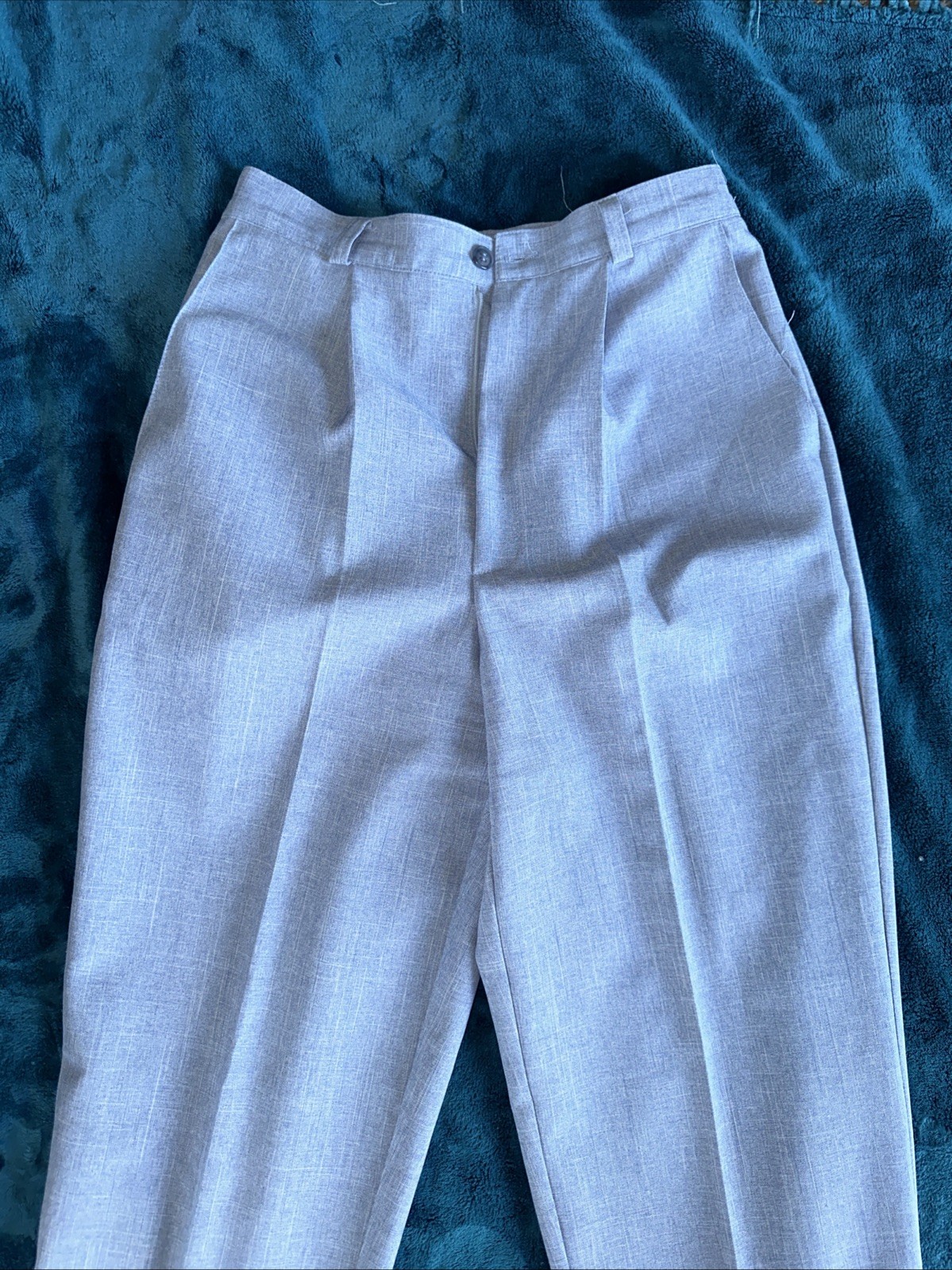Briggs New York Baby Blue Flat Front Dress Pants Size 6 Regular 669-R68 Pastel