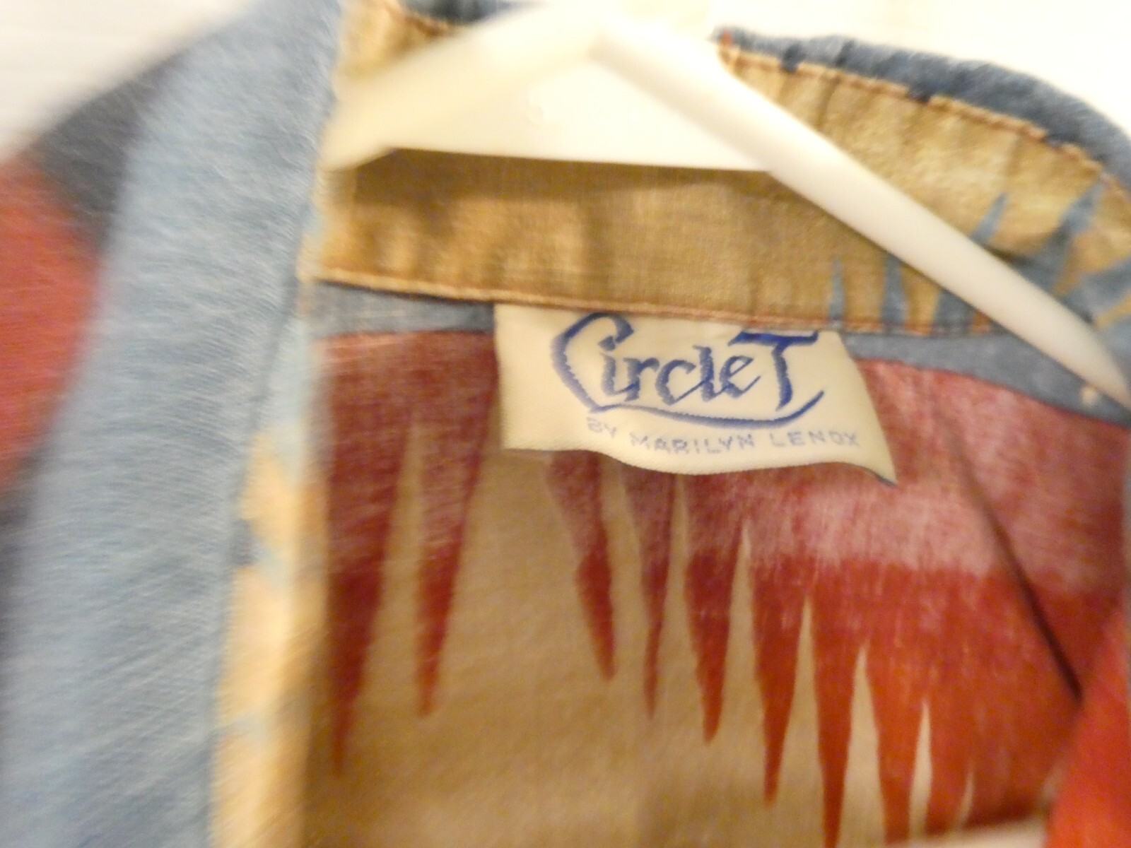 Vintage Circle T by Marilyn Lenox Western Style Women&rsquo;s Shirt Size M Multicolor