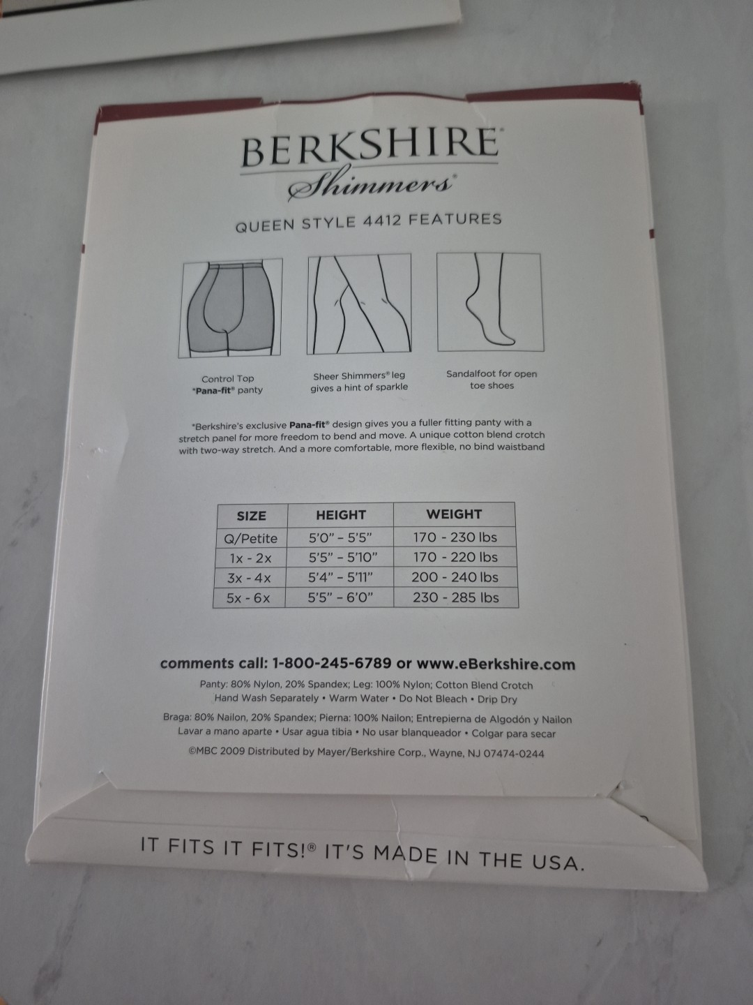 BERKSHIRE/QUEEN/pantyhose-Lot Of 2/New/SEE DESCRIPTION
