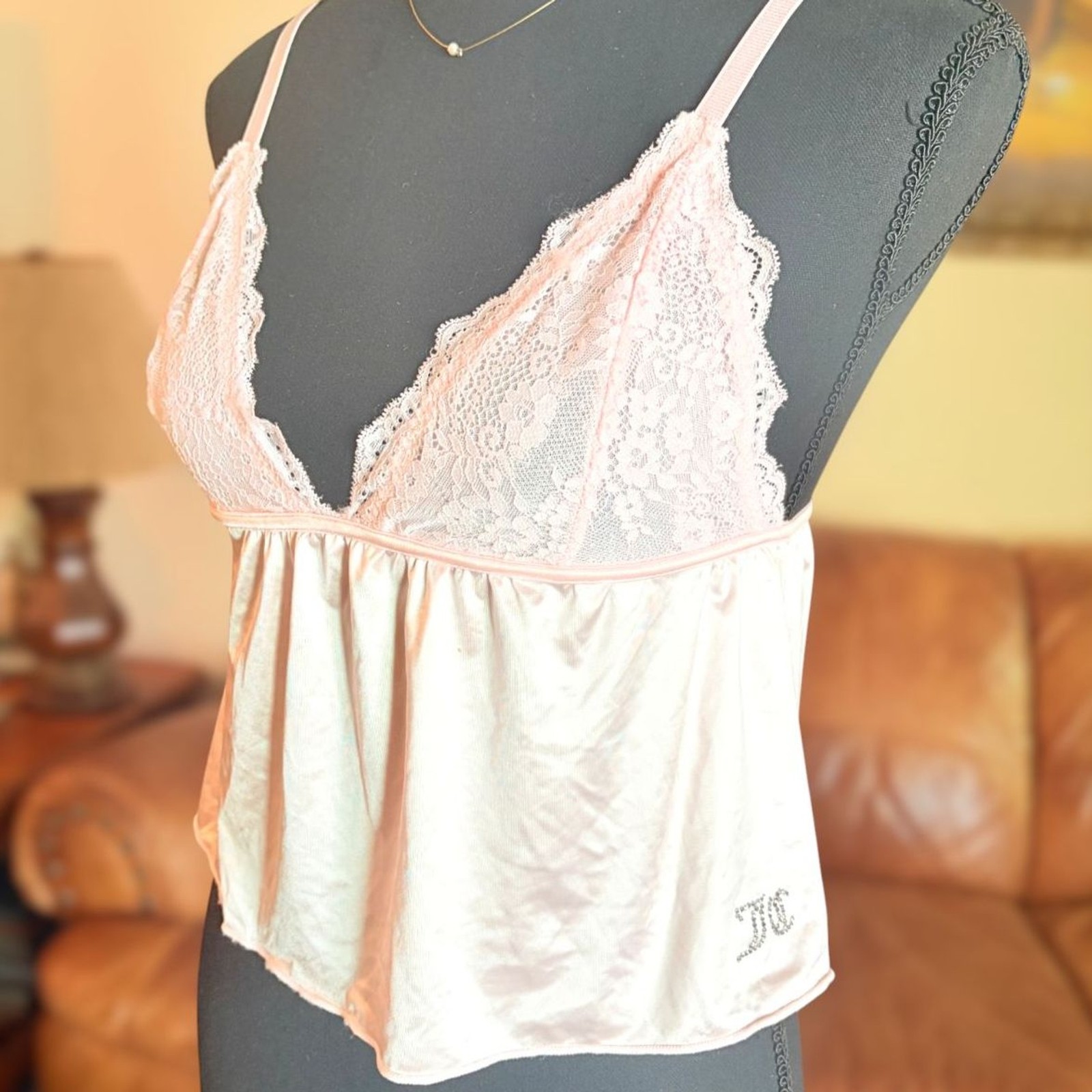 Vintage Juicy Couture Lace Babydoll Camisole