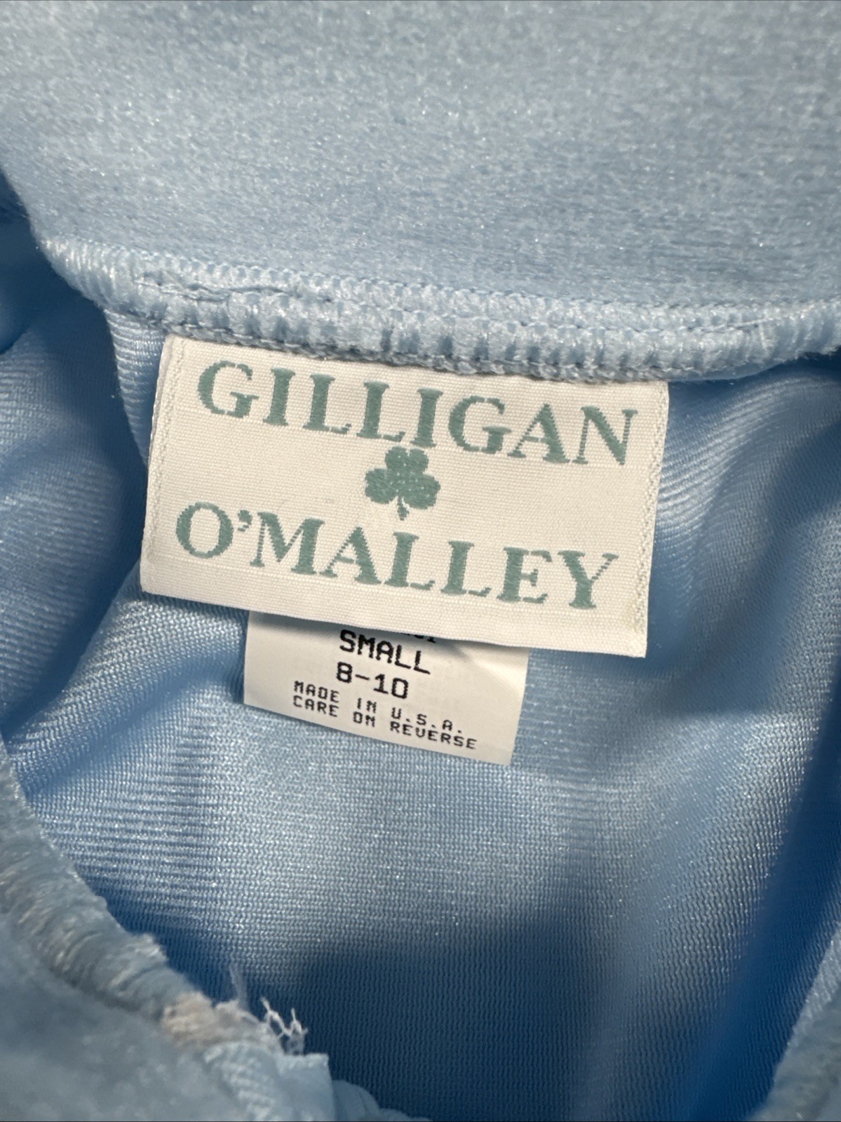 VNTGE NWT GILLIGAN O&rsquo;MALLEY MODEST ROBE HOUSECOAT FLEECE SIZE S COTTAGECORE