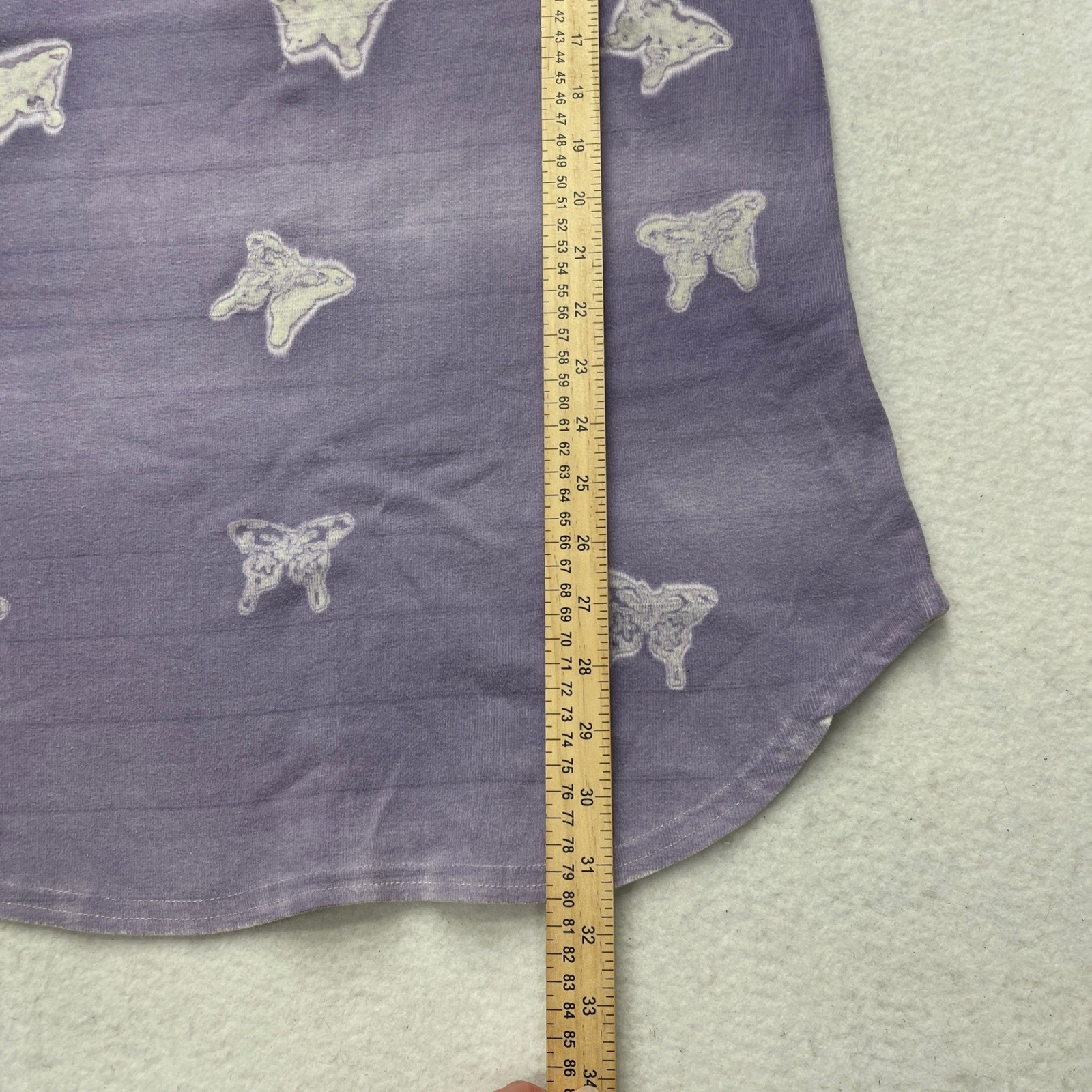 Xhilaration Mini Dress Large Purple Butterfly Y2K Fairy Grunge Vintage Tank Top