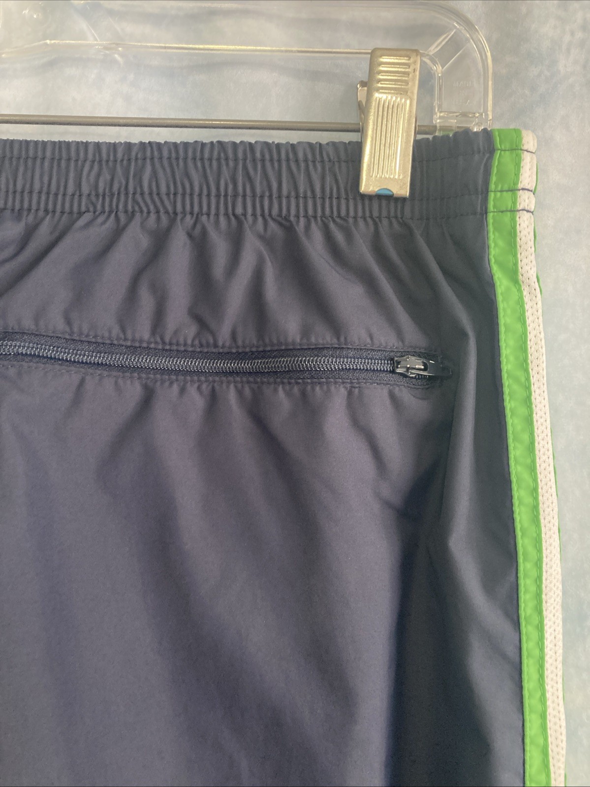 VTG Y2K Old Navy Track Pants Medium Low Rise Mesh Lined Ankle Zip Back Pocket
