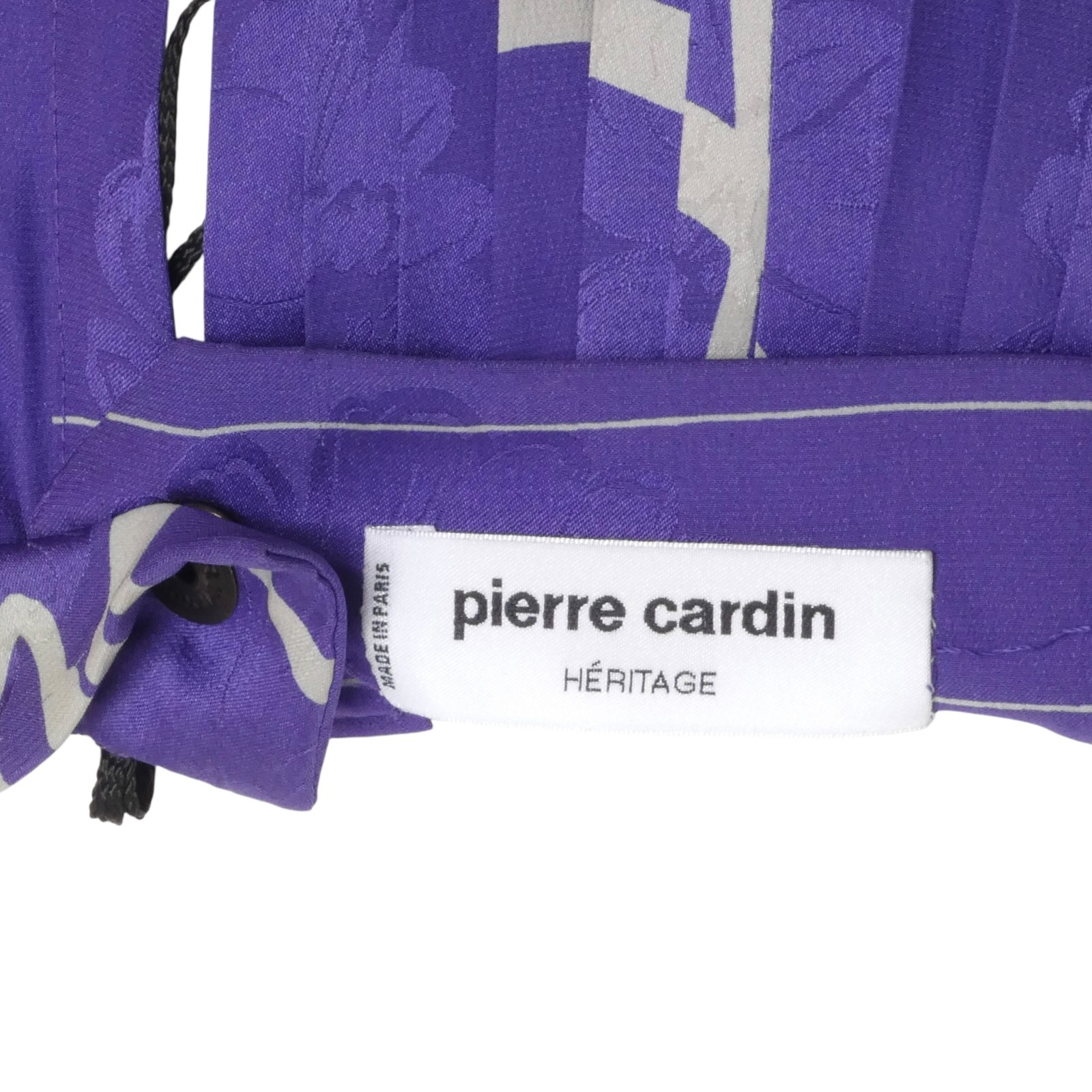 PIERRE CARDIN HAUTE COUTURE – 1989 Pleated Silk Party Dress, Size-4